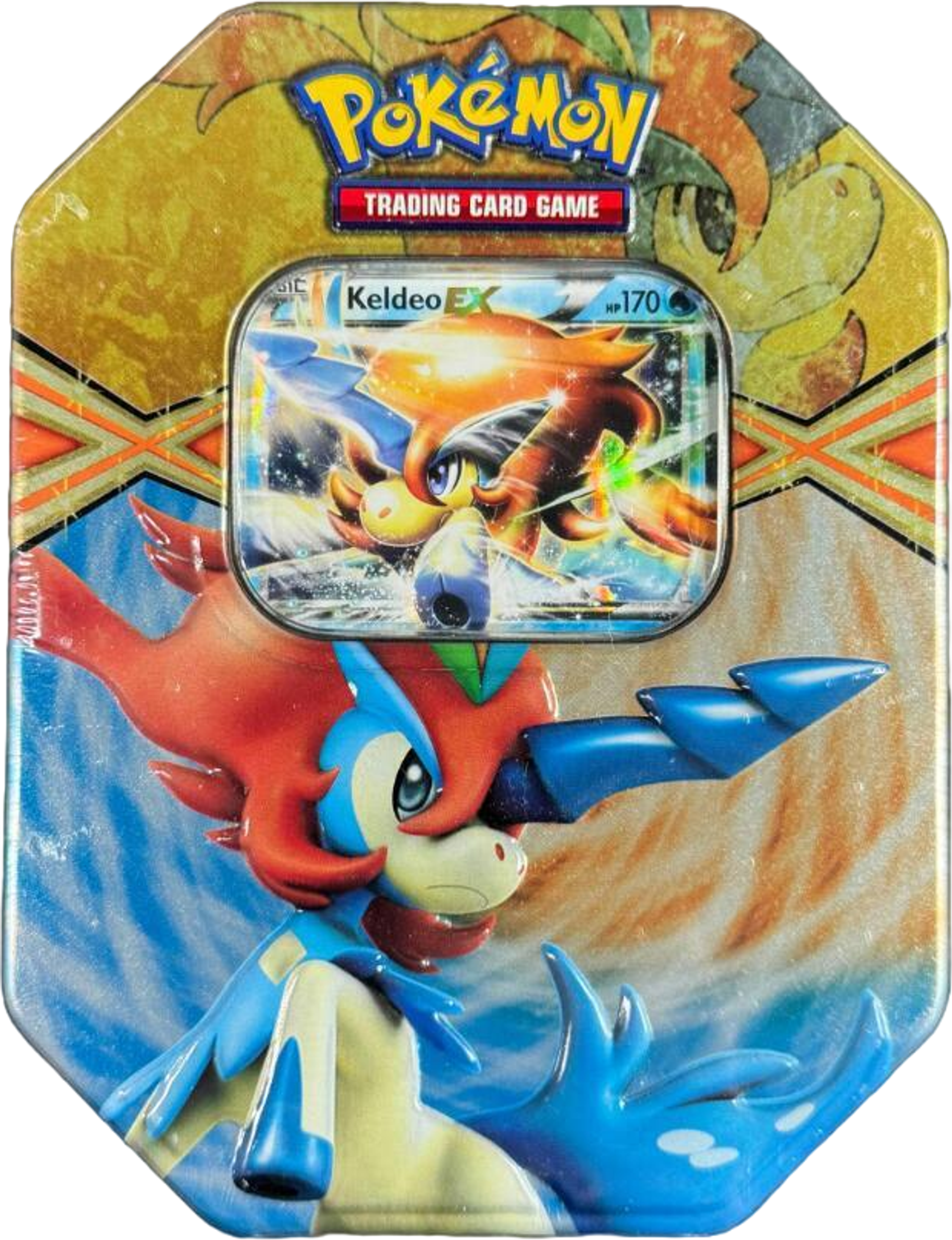 EX Tin [Keldeo] from Miscellaneous Cards & Products - Pokémon