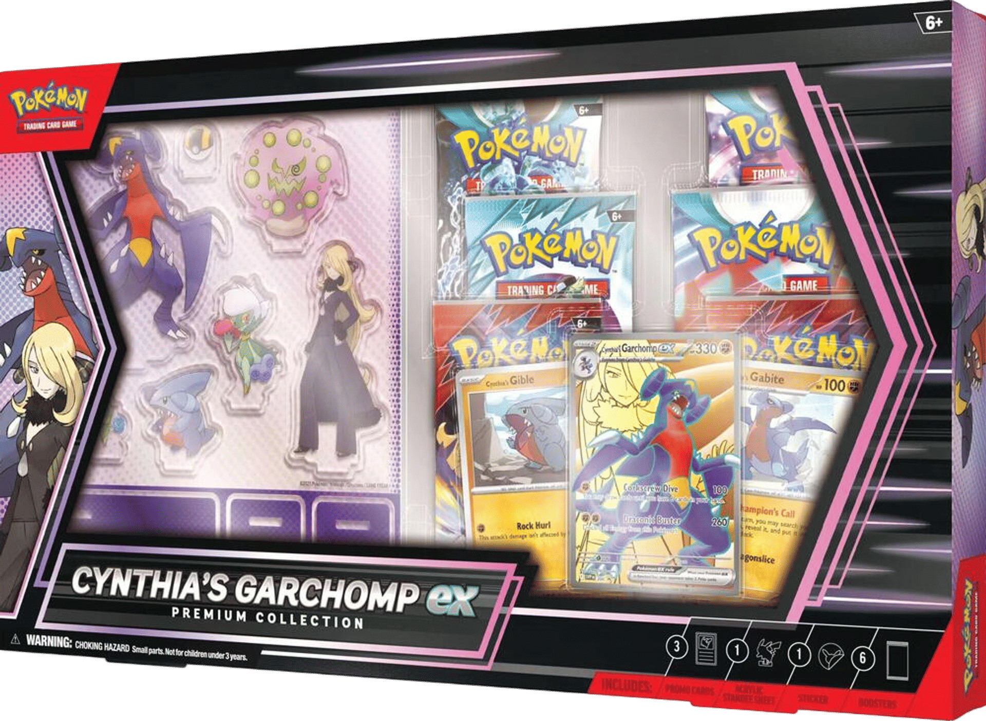 Cynthia's Garchomp ex Premium Collection from Miscellaneous Cards & Products - Pokémon