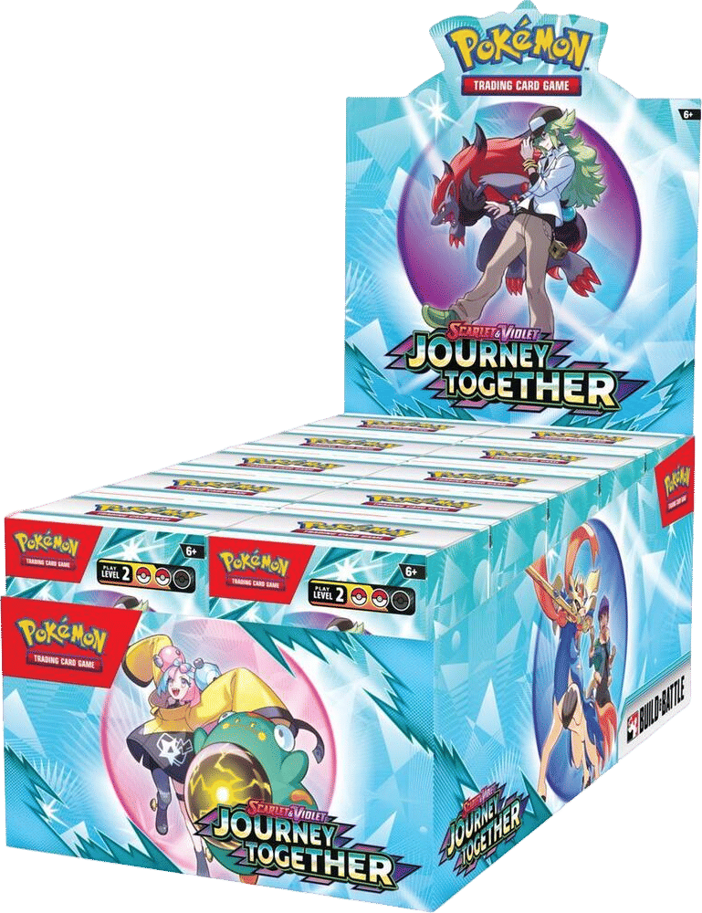 Display de Boîtiers Stratégies et Combats Aventures Ensemble — SV09: Journey Together — Pokemon