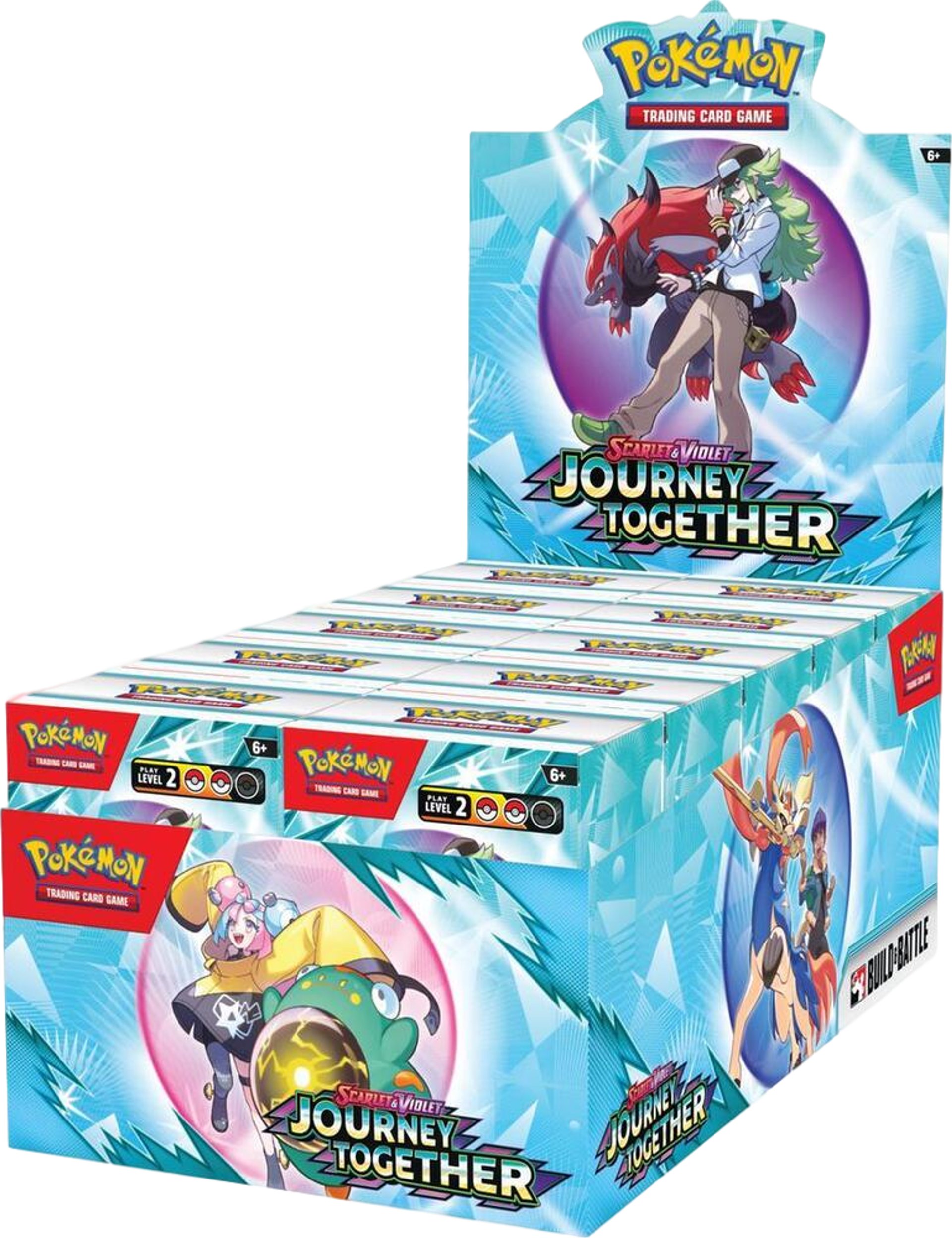 Journey Together Build & Battle Box Display from SV09: Journey Together - Pokémon