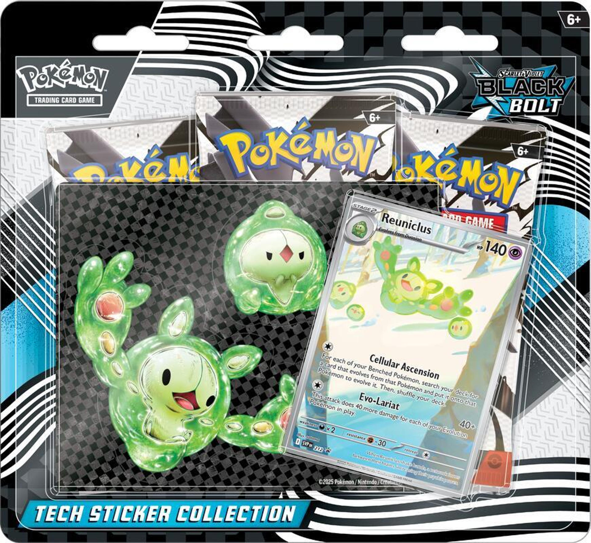 Black Bolt Tech Sticker Collection from SV: Black Bolt - Pokémon