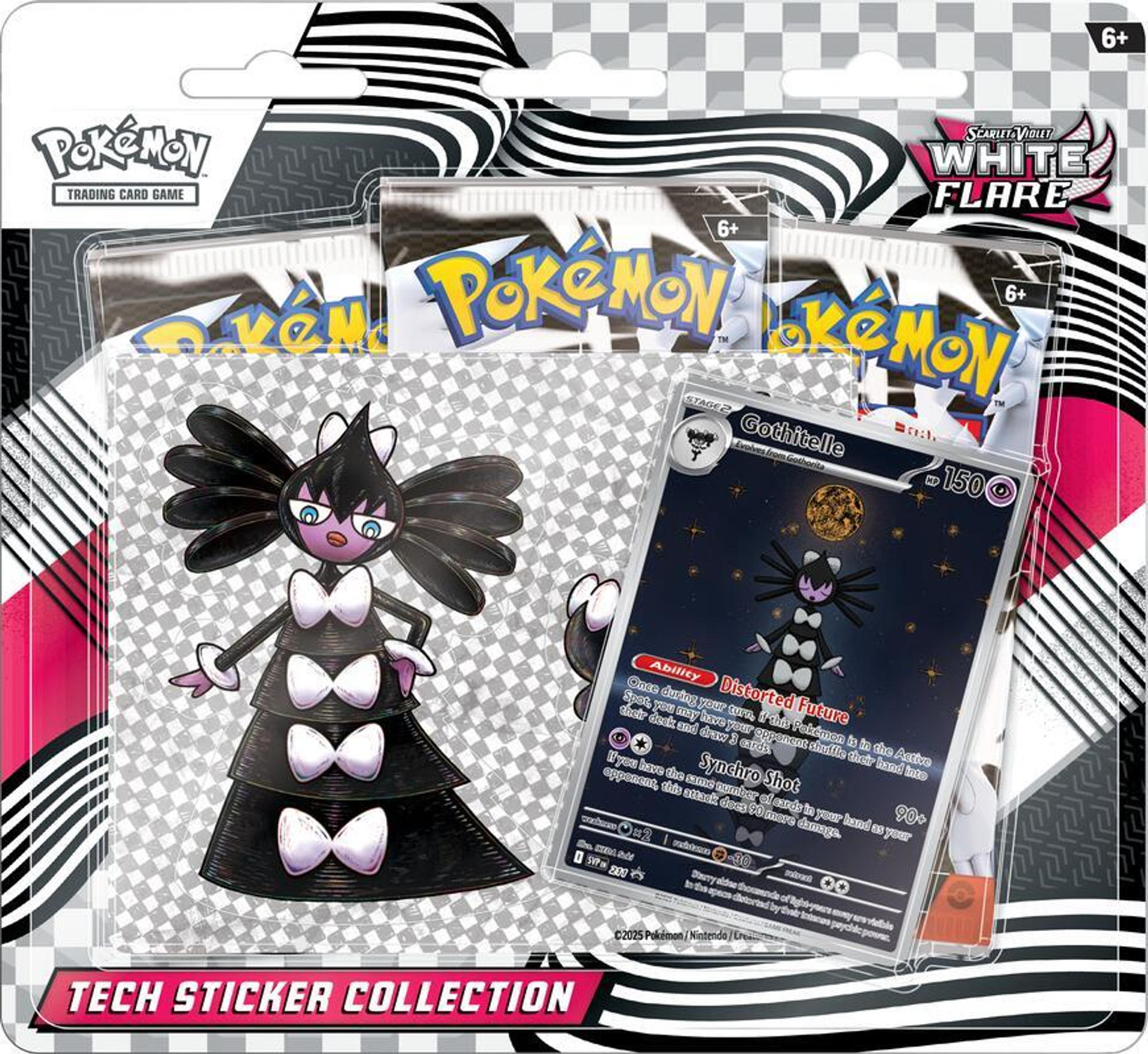 Product image for Flamme Blanche: Tech Sticker Collection Display
