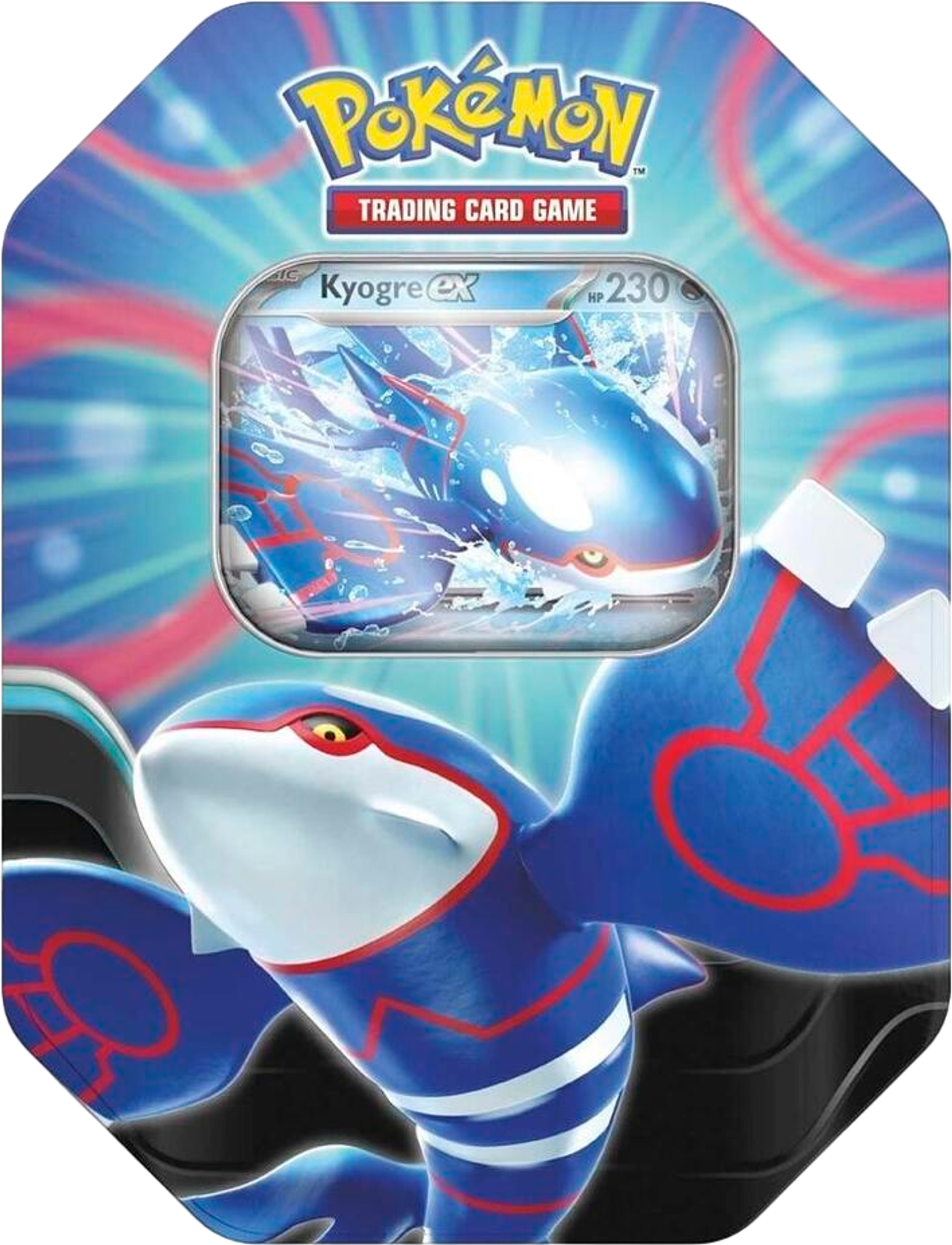 Azure Legends Tin [Kyogre ex] (International Version) from Miscellaneous Cards & Products - Pokémon