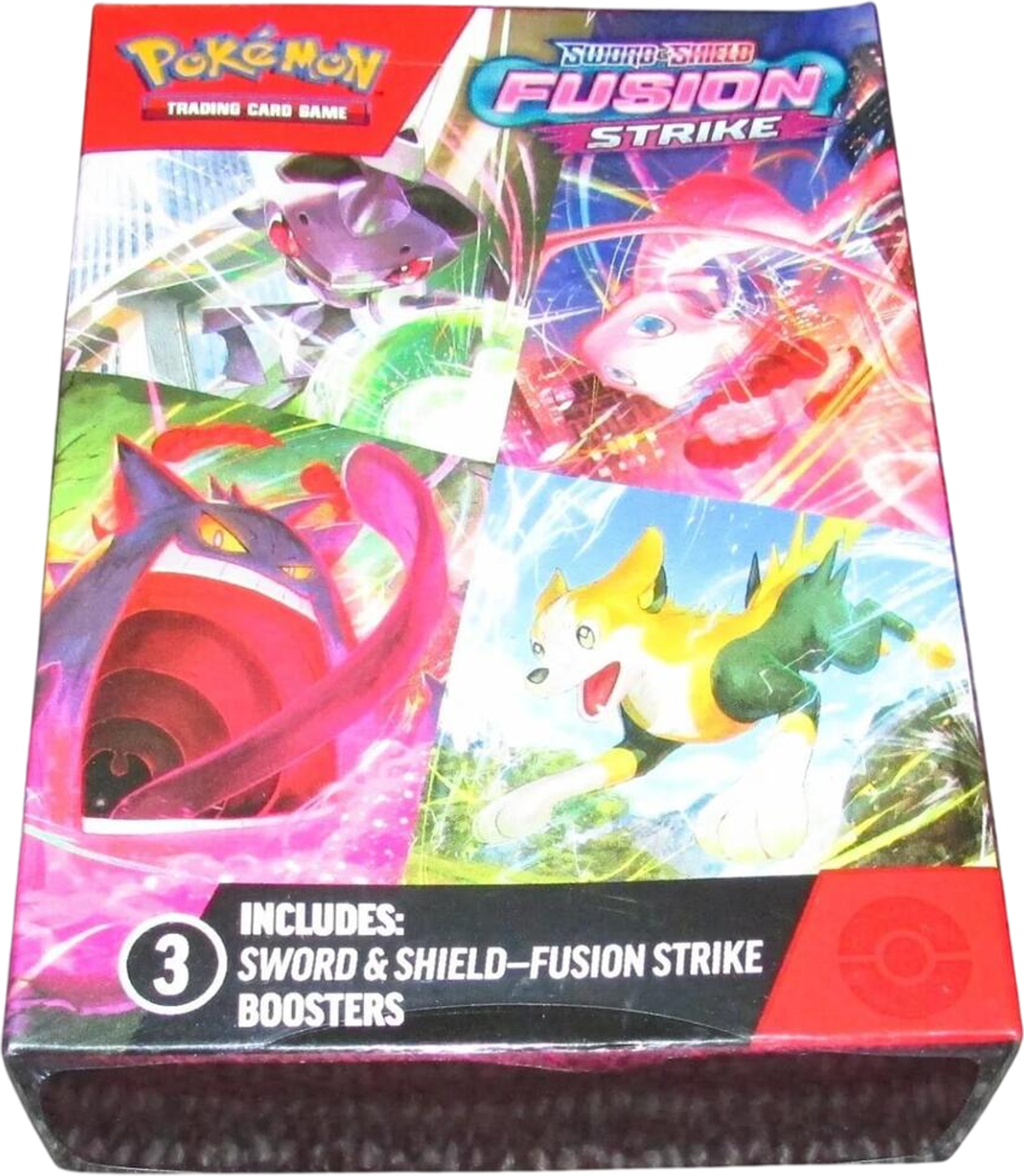 Fusion Strike 3 Pack Hanger Box from SWSH08: Fusion Strike - Pokémon