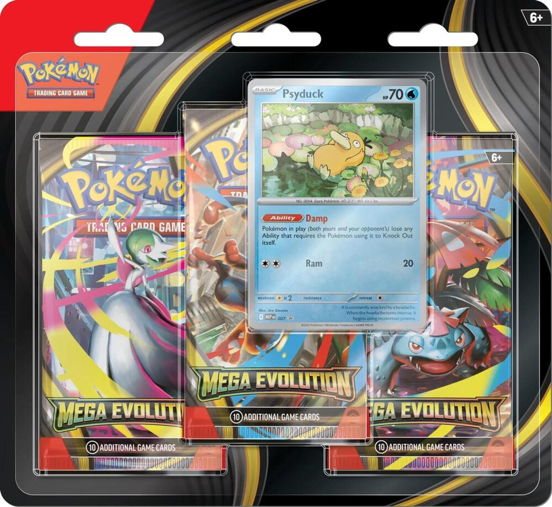 Product image for Blister 3-Pack de Méga-Évolution: Psykokwak