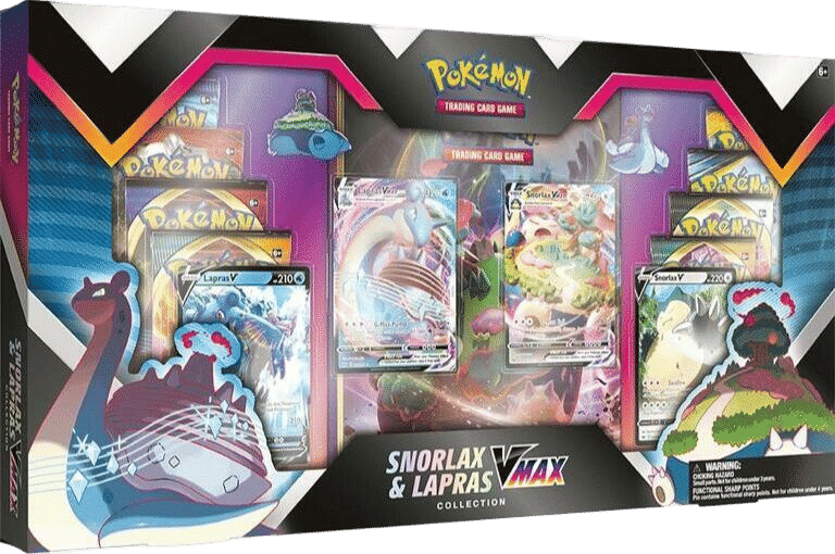 Snorlax & Lapras VMAX Collection — Miscellaneous Cards & Products — Pokemon