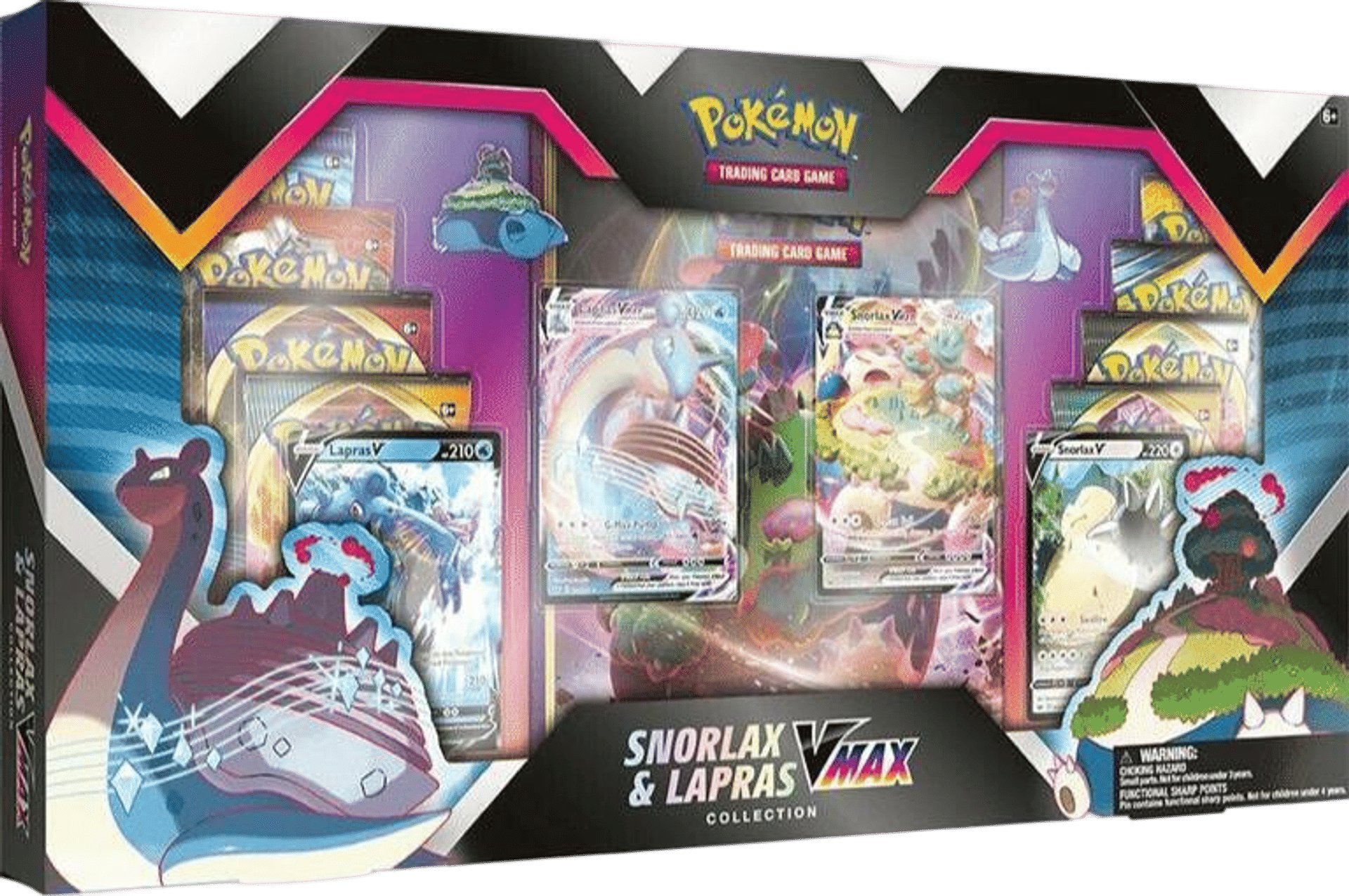 Snorlax & Lapras VMAX Collection from Miscellaneous Cards & Products - Pokémon