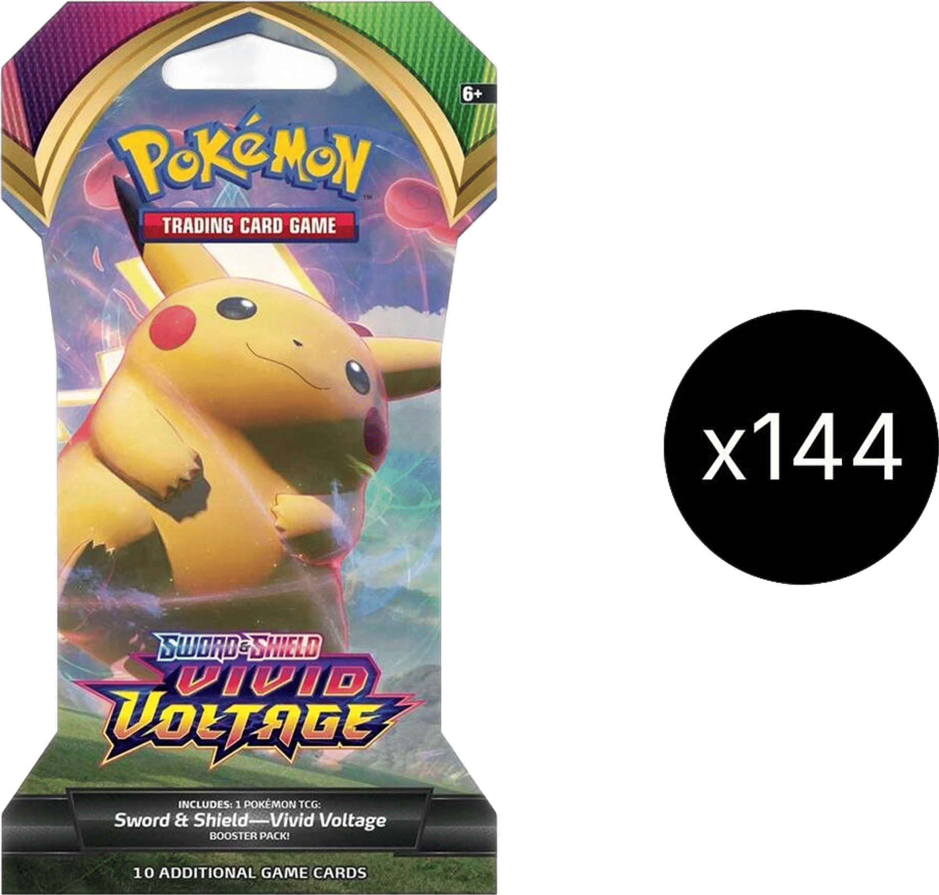 Product image for Vivid Voltage Sleeved Booster Case