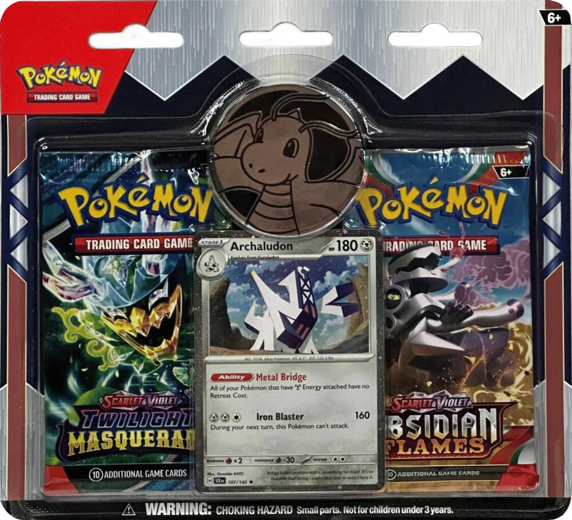 Checklane 2-Pack Blister [Archaludon] (3-tab) — Miscellaneous Cards & Products — Pokemon