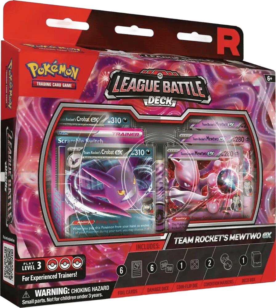 League Battle Deck [Team Rocket's Mewtwo ex] — Miscellaneous Cards & Products — Pokemon