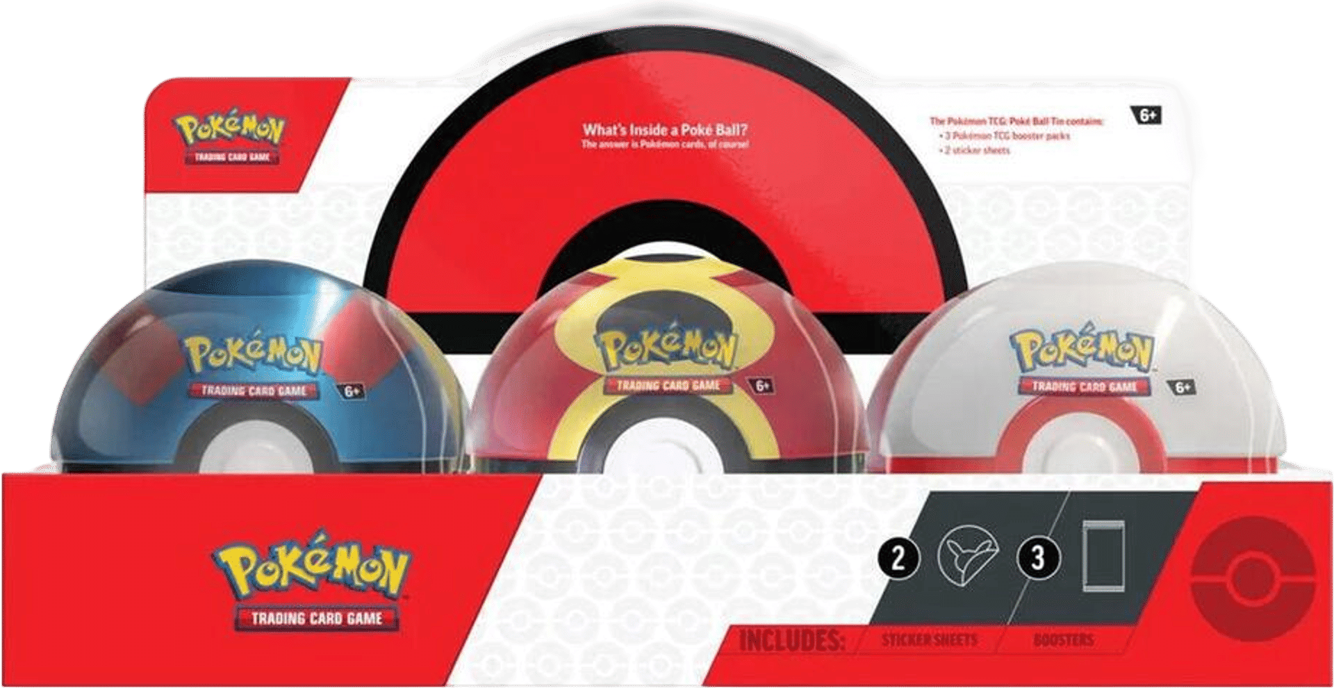 Poke Ball Tin Display (Q4 2025) from Miscellaneous Cards & Products - Pokémon