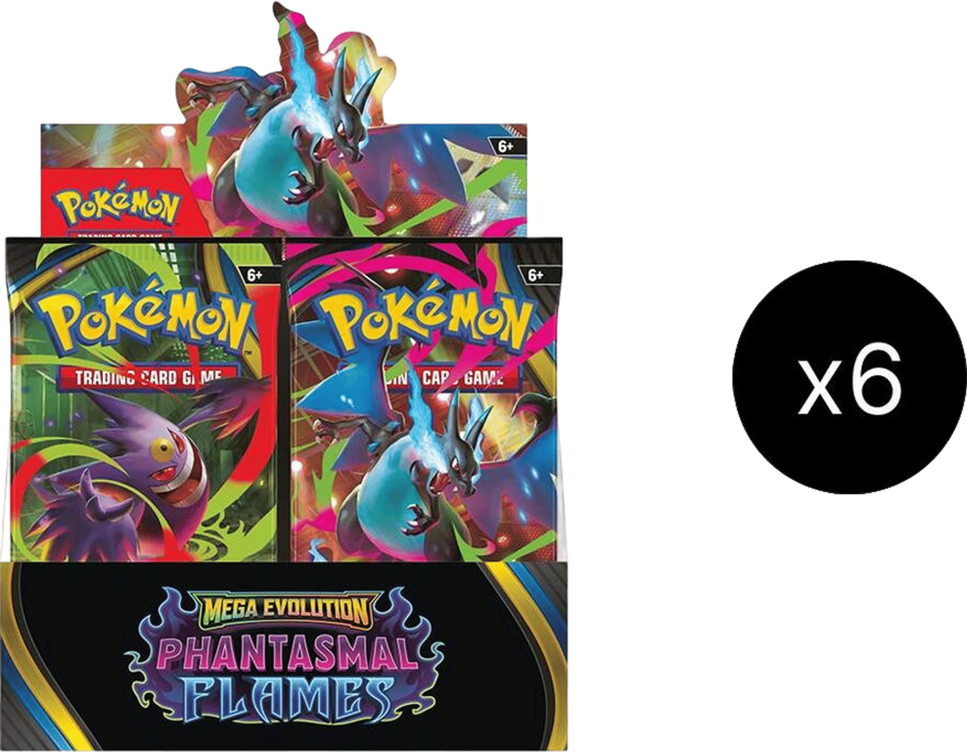 Product image for Case de 6 Displays de Phantasmal Flames