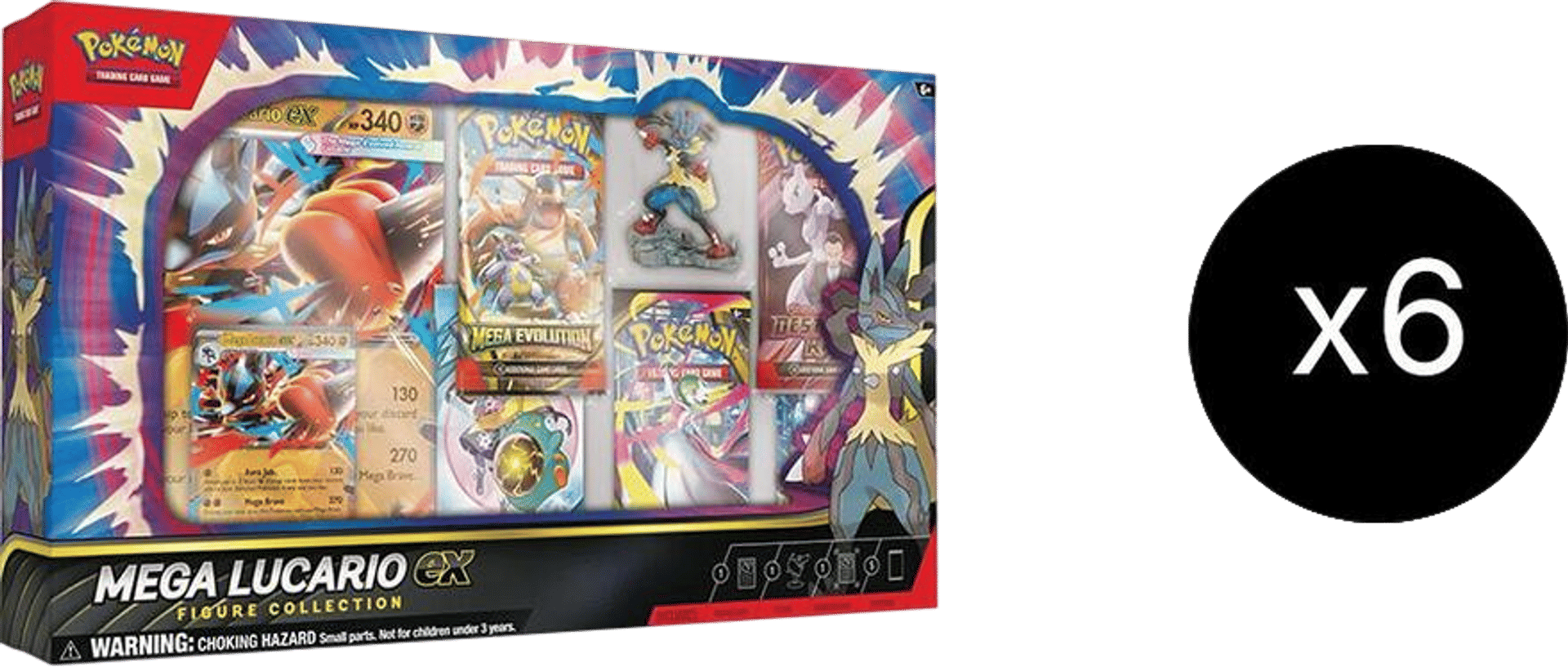 Mega Lucario ex Premium Figure Collection Case from Miscellaneous Cards & Products - Pokémon