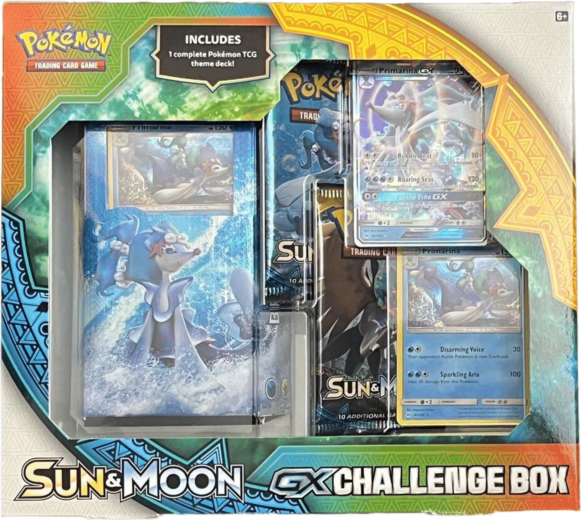 Sun & Moon GX Challenge Box [Primarina] from SM Base Set - Pokémon