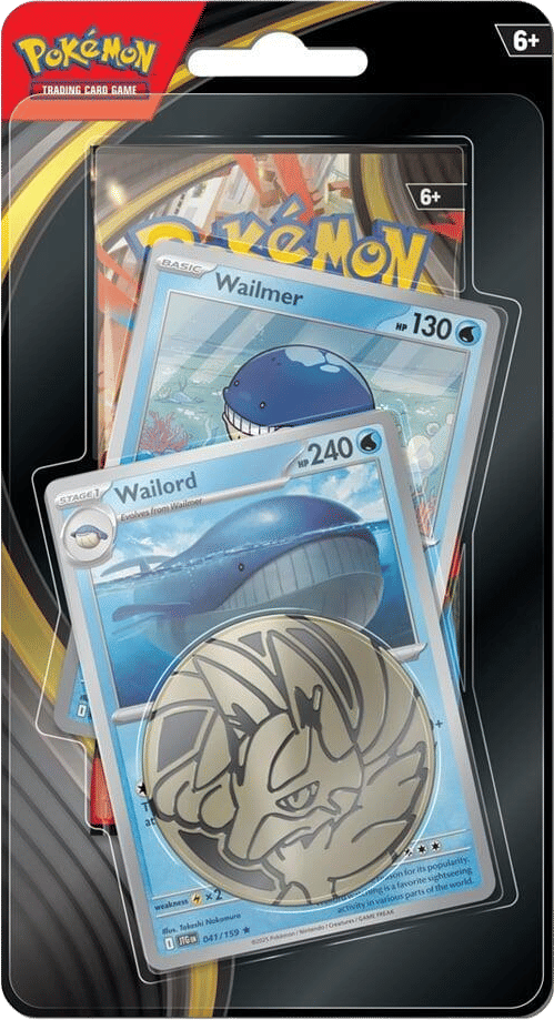 Mega Evolution Single Pack Blister [Wailord] — ME01: Mega Evolution — Pokemon