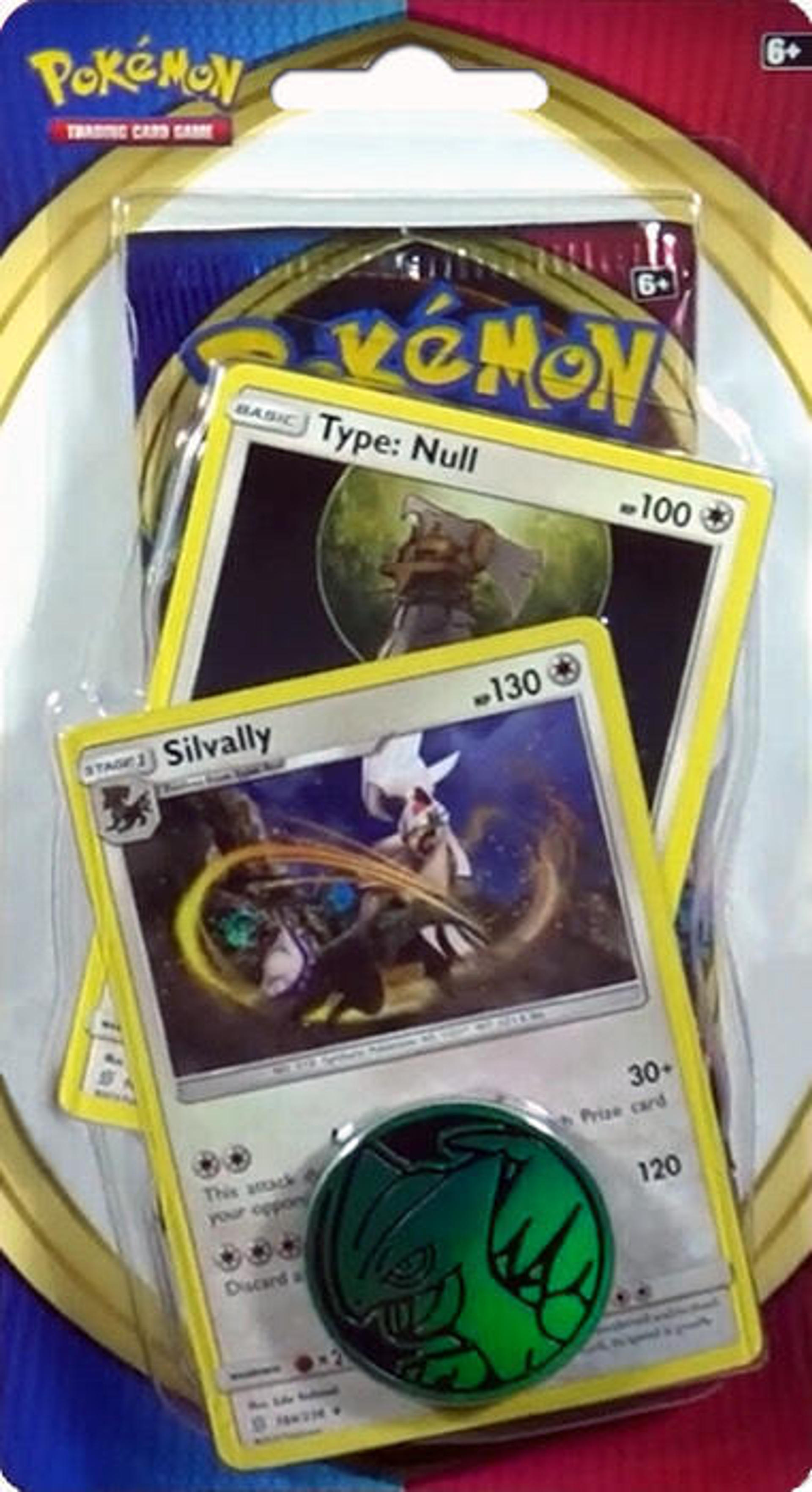 Product image for Sword & Shield Single Blister Pack [Type:Null & Silvally]