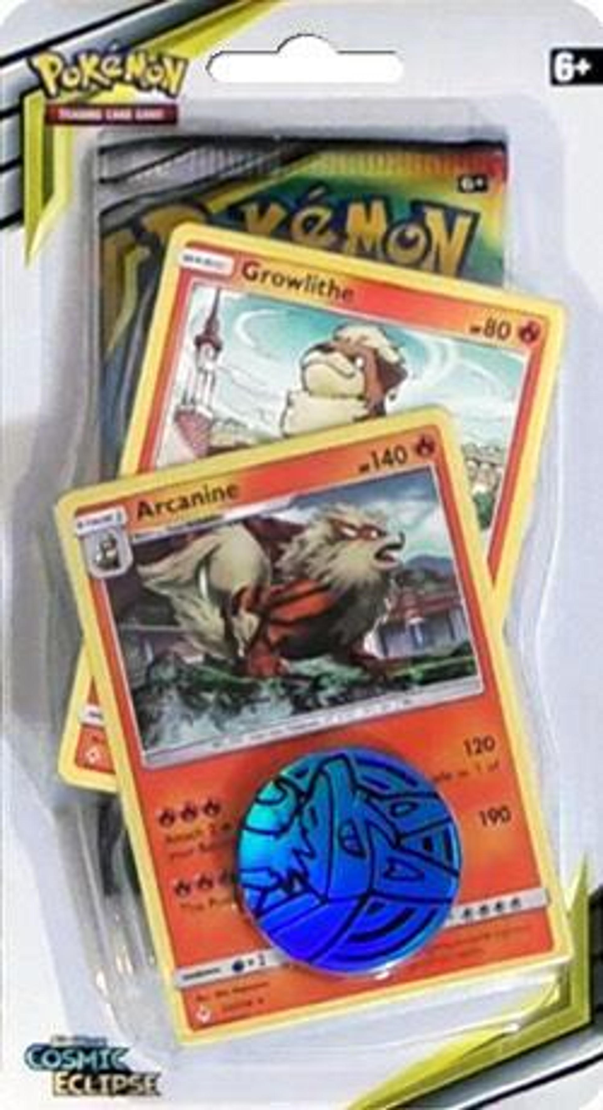 Product image for Sun & Moon Single Blister Pack [Growlithe & Arcanine]