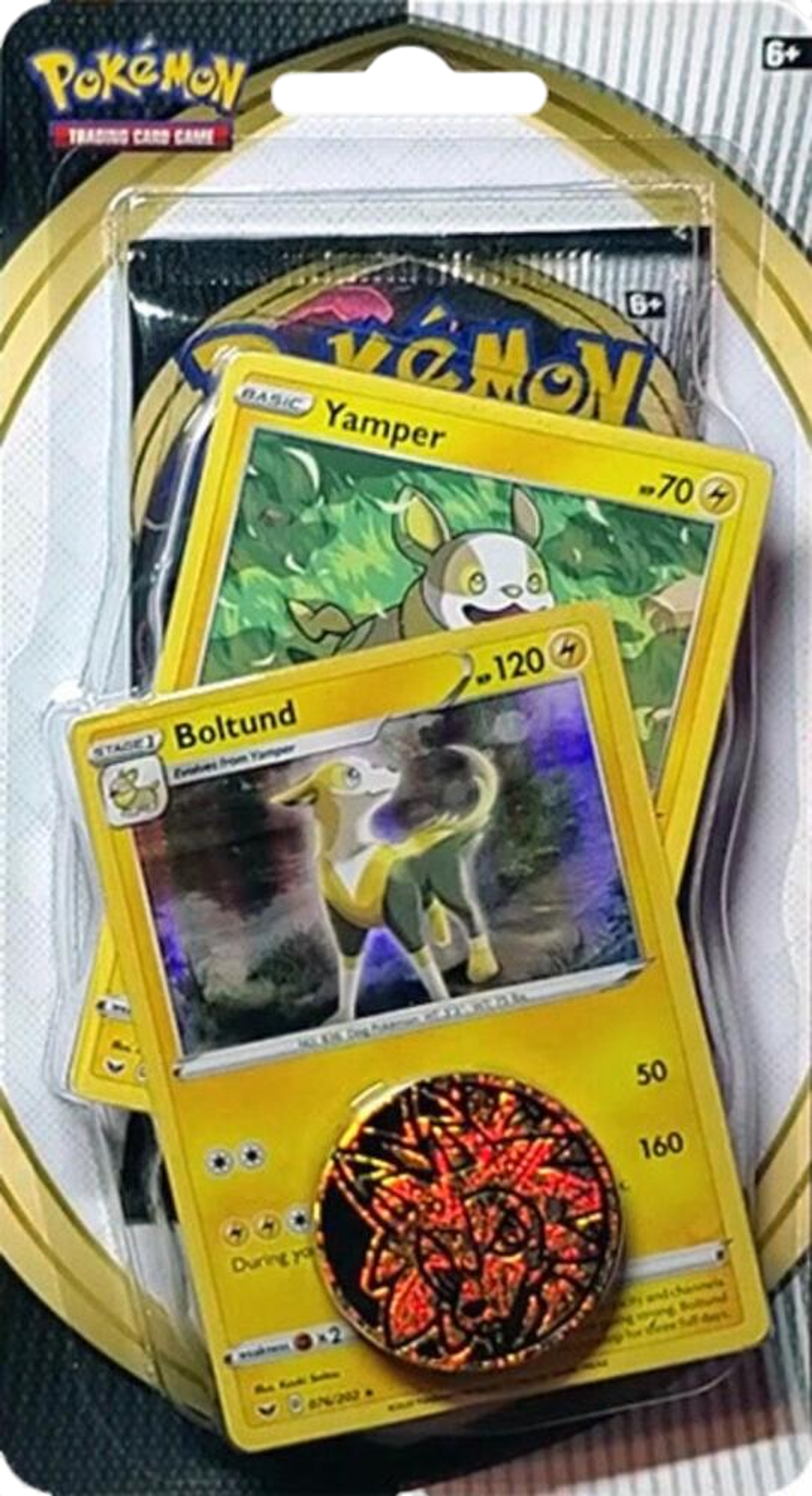 Product image for Sword & Shield Single Blister Pack [Yamper & Boltund]