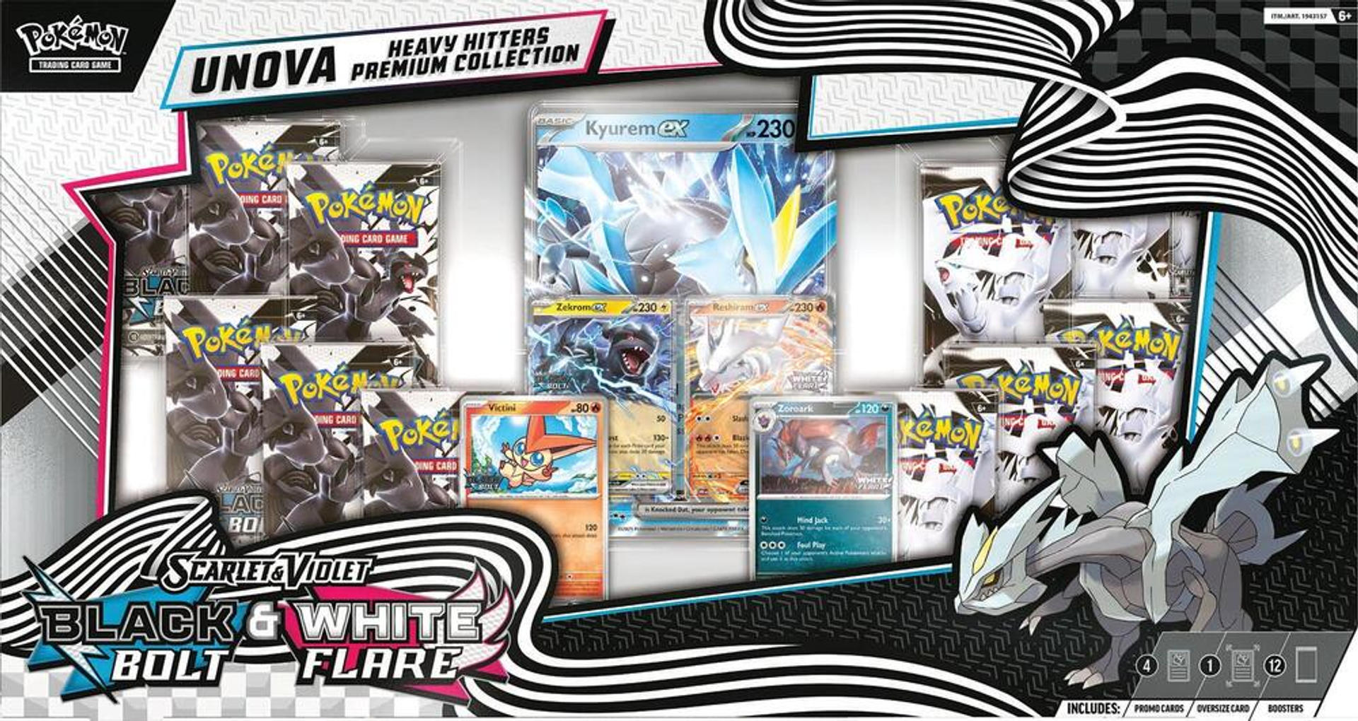 Unova Heavy Hitters Premium Collection from SV: Black Bolt - Pokémon