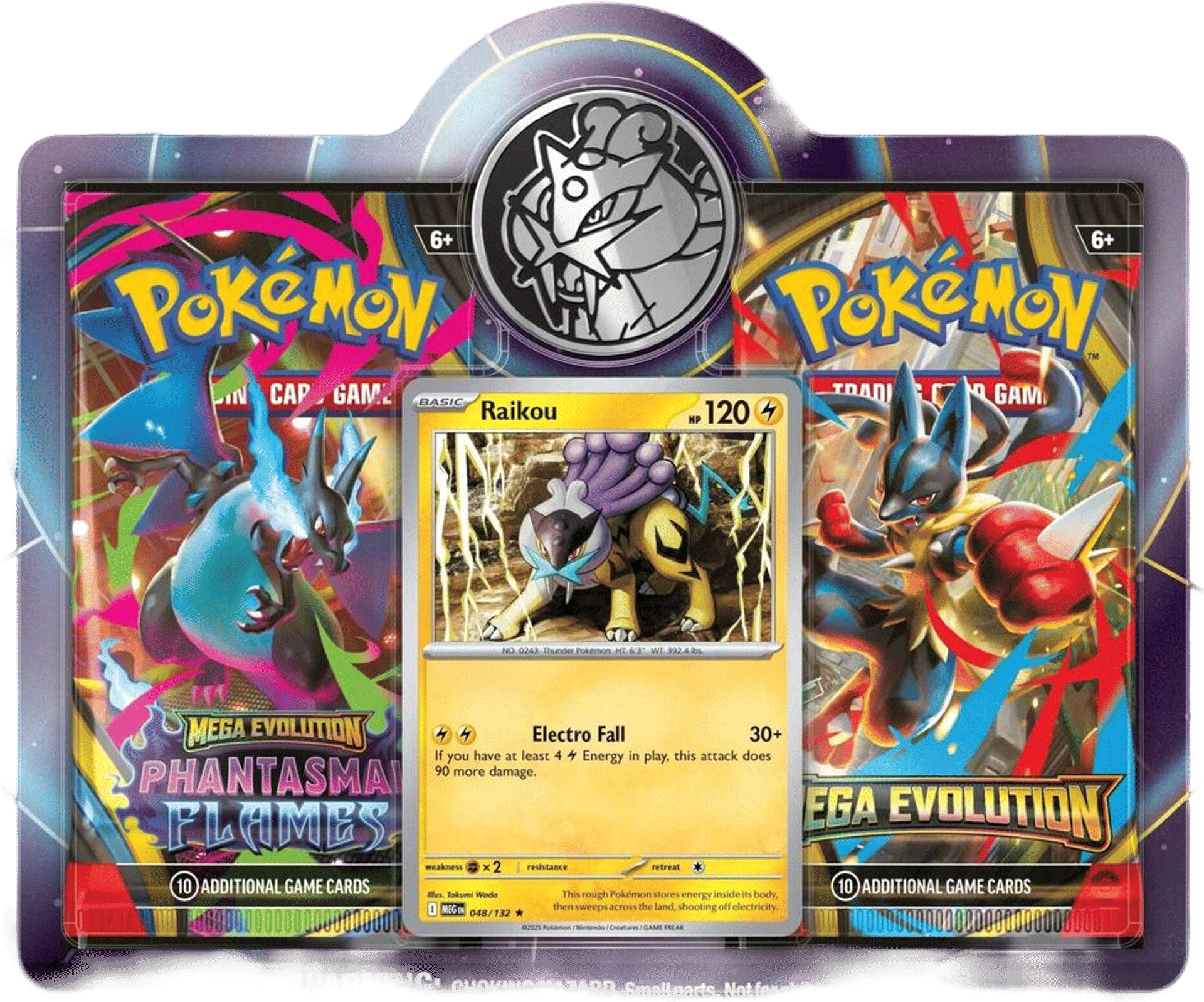 2-Pack Blister [Raikou] (3-tab) — Miscellaneous Cards & Products — Pokemon