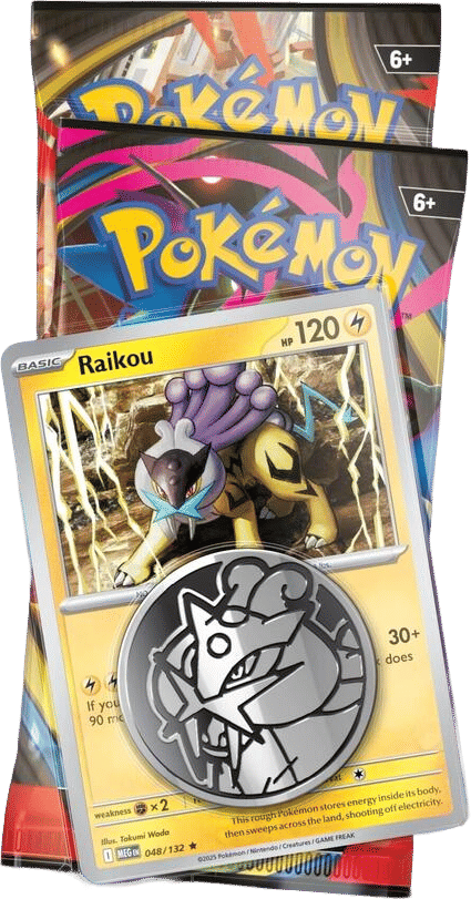 2-Pack Blister [Raikou] (1-tab) — Miscellaneous Cards & Products — Pokemon