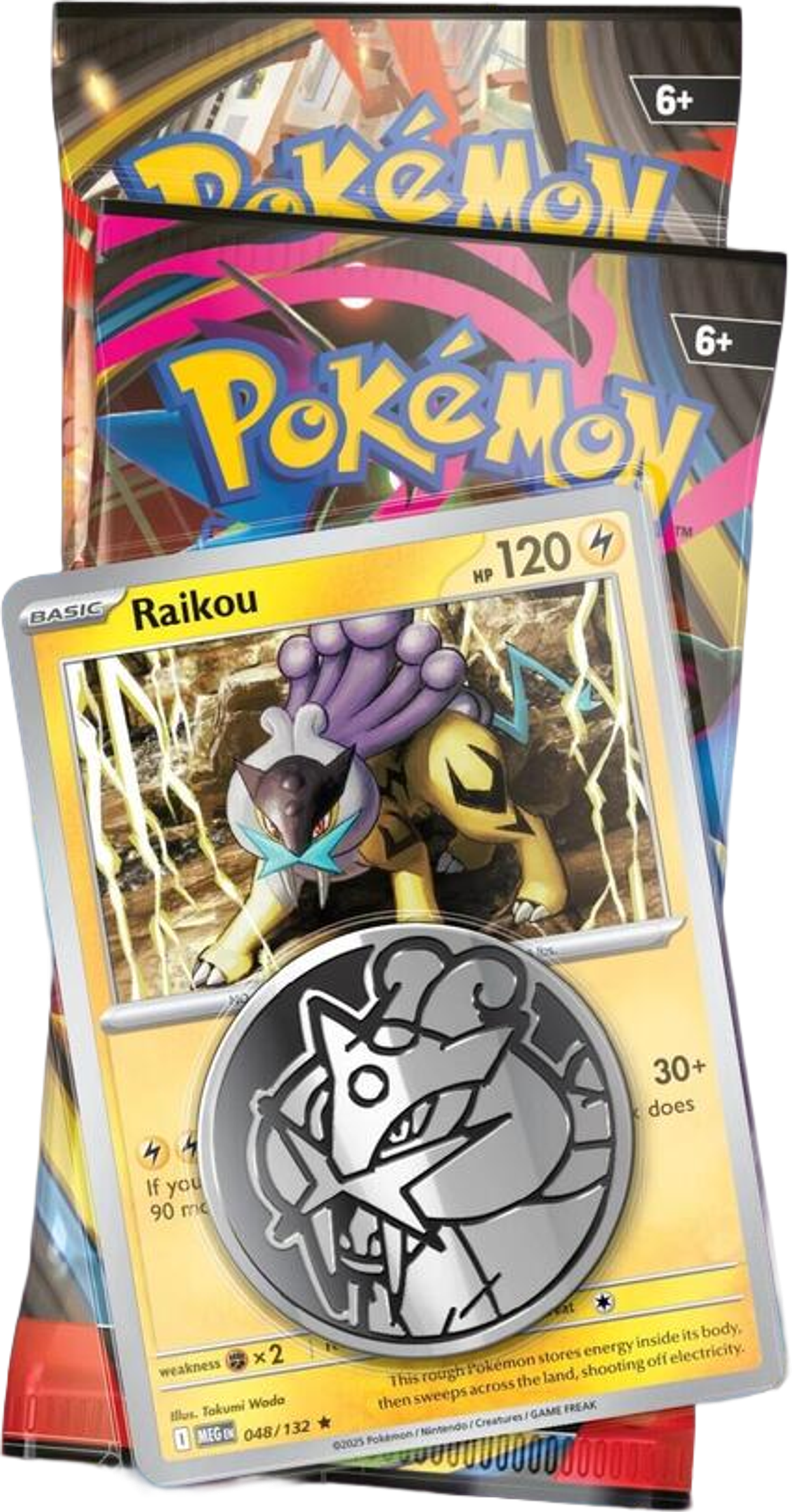 2-Pack Blister [Raikou] (1-tab) — Miscellaneous Cards & Products — Pokemon