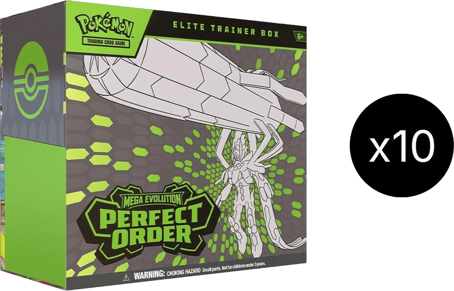 Case de 10 ETB Équilibre Parfait — ME03: Perfect Order — Pokemon