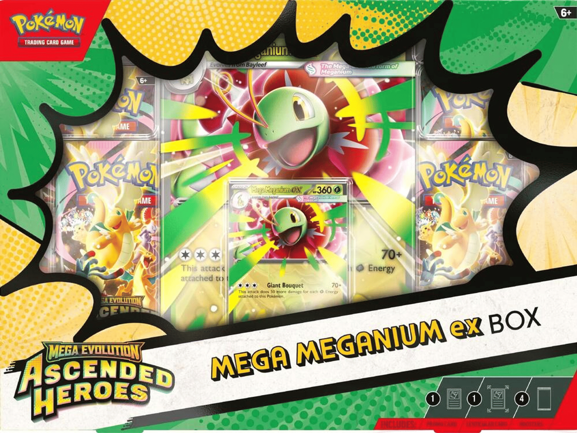 Product image for Coffret Héros Transcendants: Mega Méganium ex