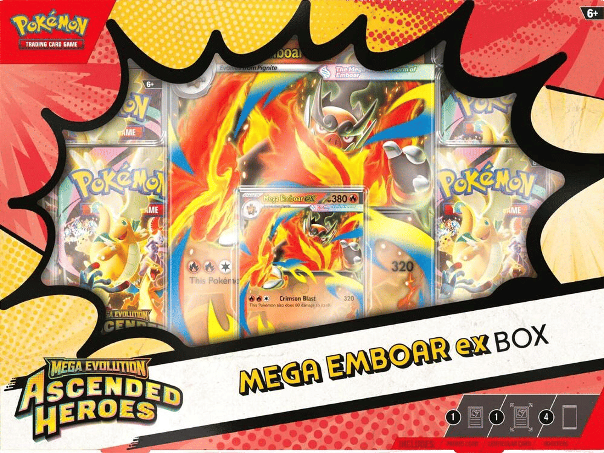 Product image for Coffret Héros Transcendants: Mega Roitiflam ex