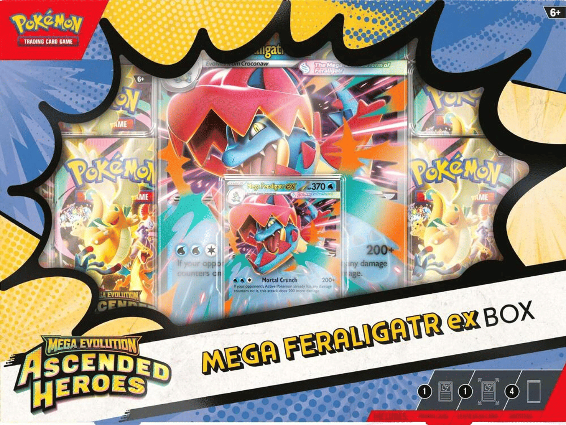 Product image for Coffret Héros Transcendants: Mega Aligatueur ex
