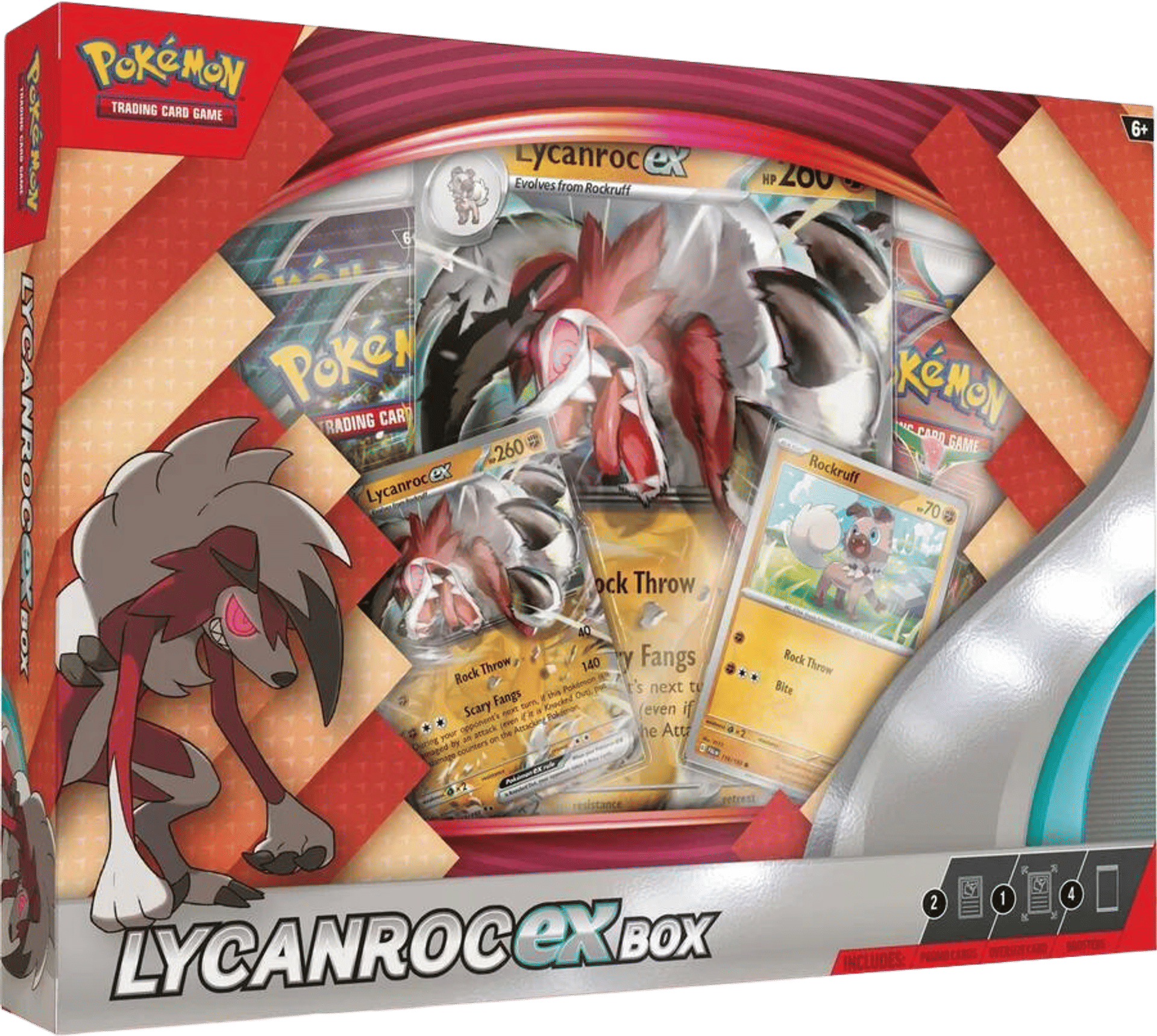 Lycanroc ex Box (EU Exclusive) from Miscellaneous Cards & Products - Pokémon