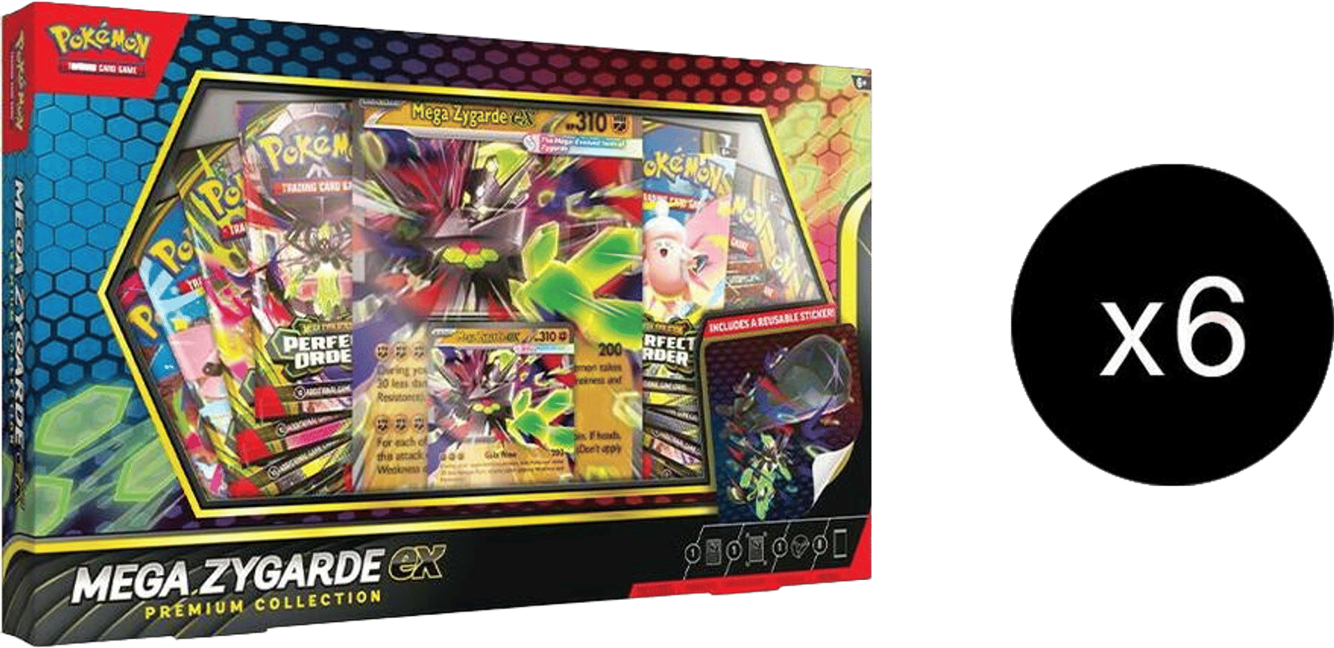 Mega Zygarde ex Premium Collection Case from Miscellaneous Cards & Products - Pokémon