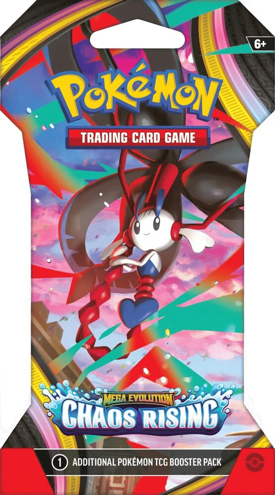 Chaos Rising Sleeved Booster Pack — ME04: Chaos Rising — Pokemon