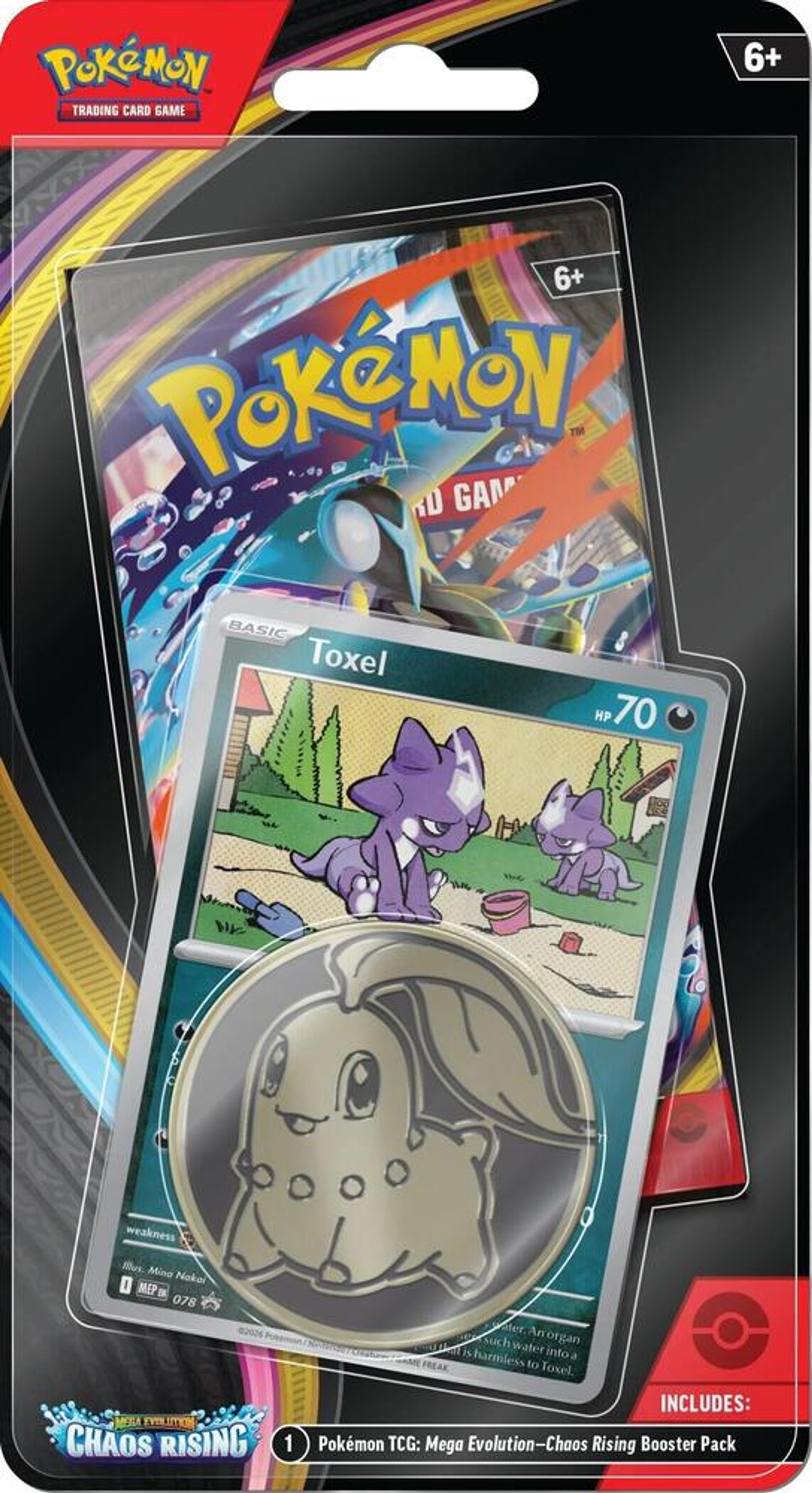 Product image for Chaos Rising Single Pack Blister [Toxel]