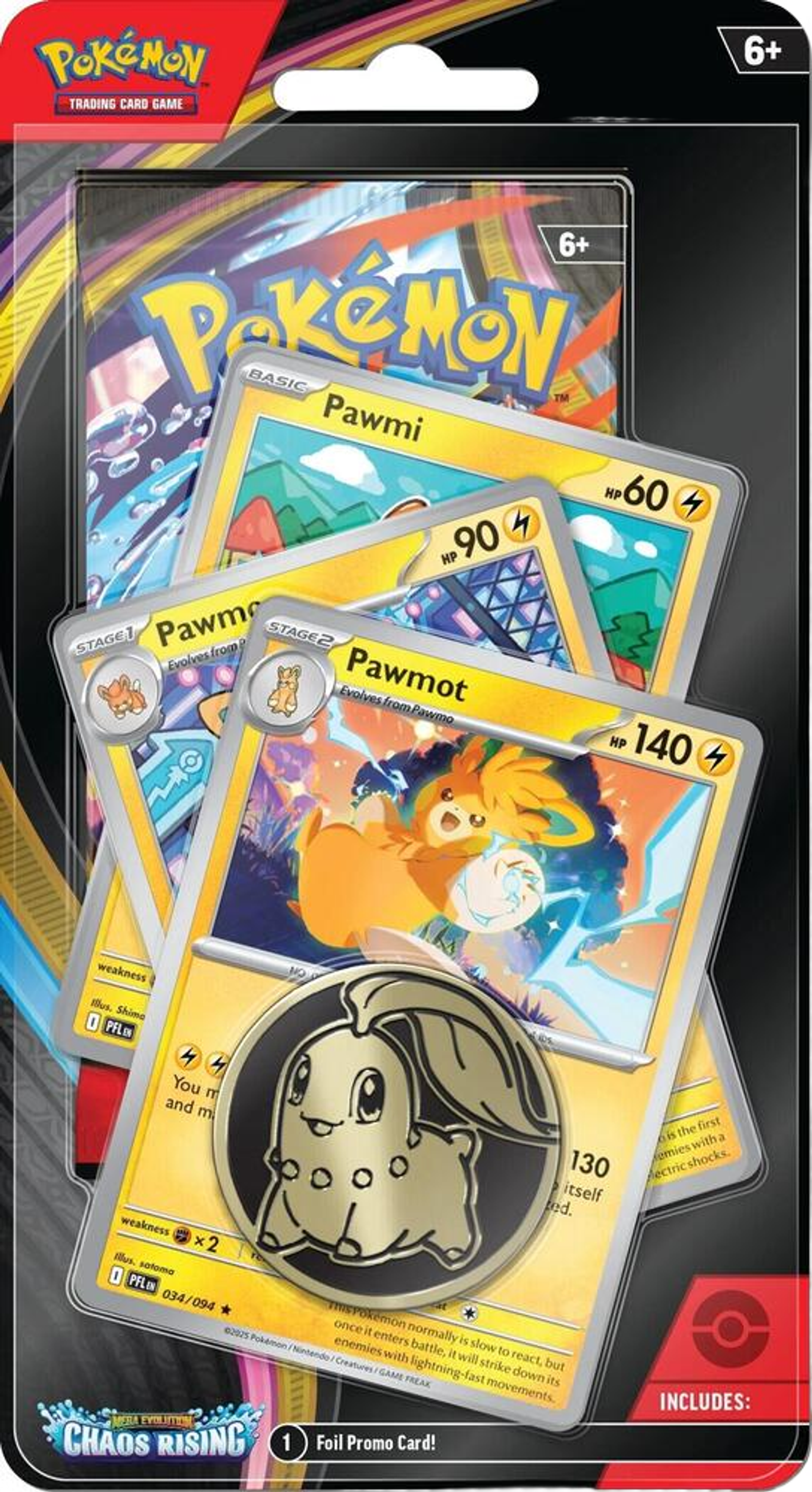 Product image for Chaos Rising Premium Checklane Blister [Pawmot Line]