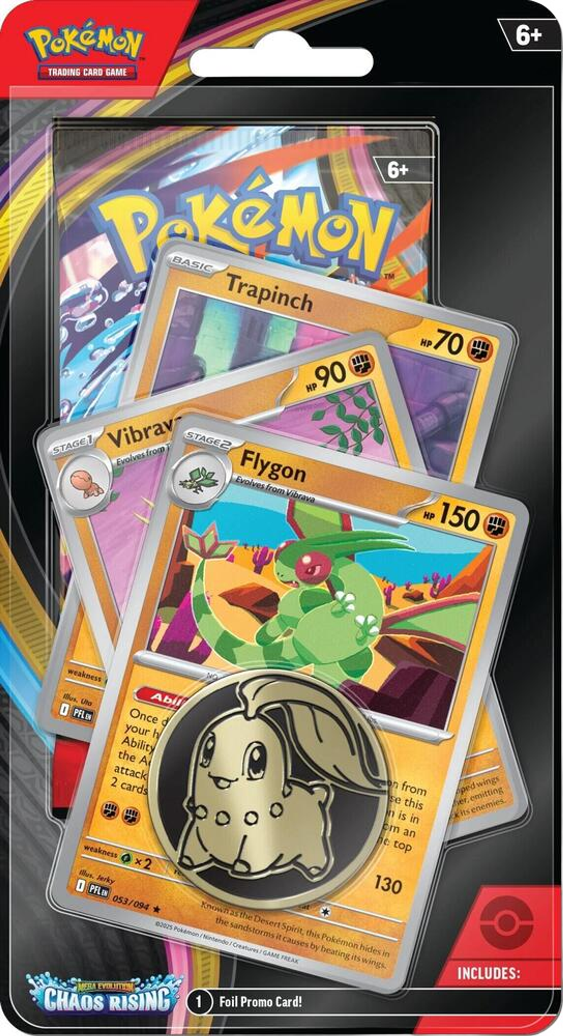 Product image for Chaos Rising Premium Checklane Blister [Flygon Line]