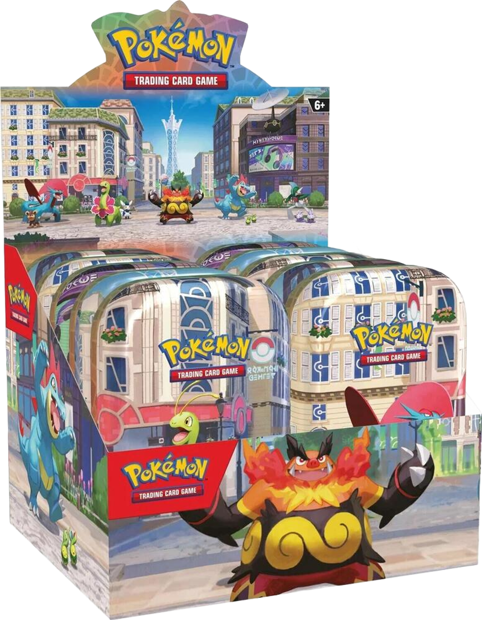 Lumiose City Mini Tin Display from Miscellaneous Cards & Products - Pokémon