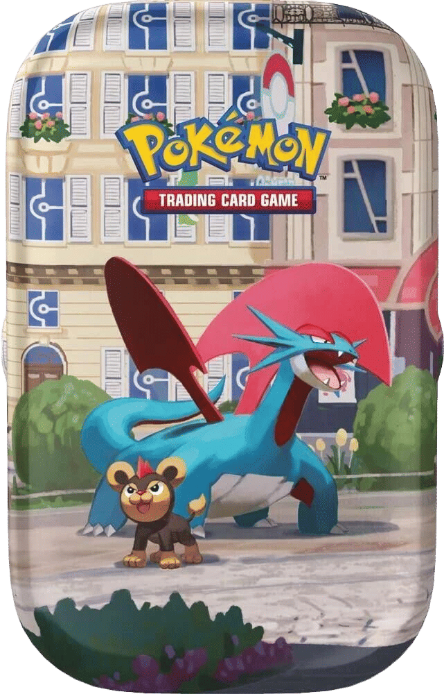 Lumiose City Mini Tin [Salamence & Litleo] — Miscellaneous Cards & Products — Pokemon