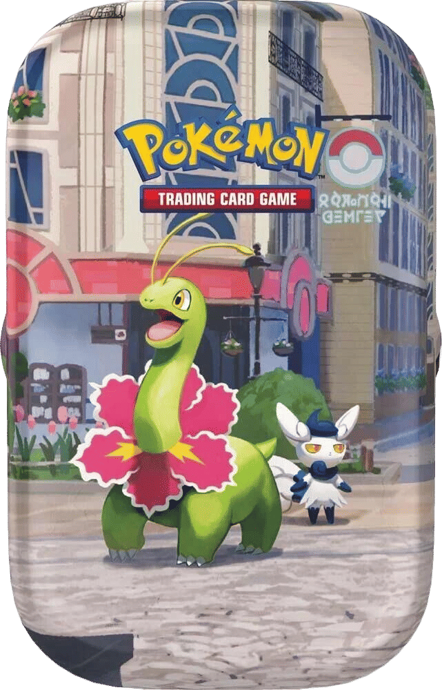 Lumiose City Mini Tin [Meganium & Meowstic] — Miscellaneous Cards & Products — Pokemon
