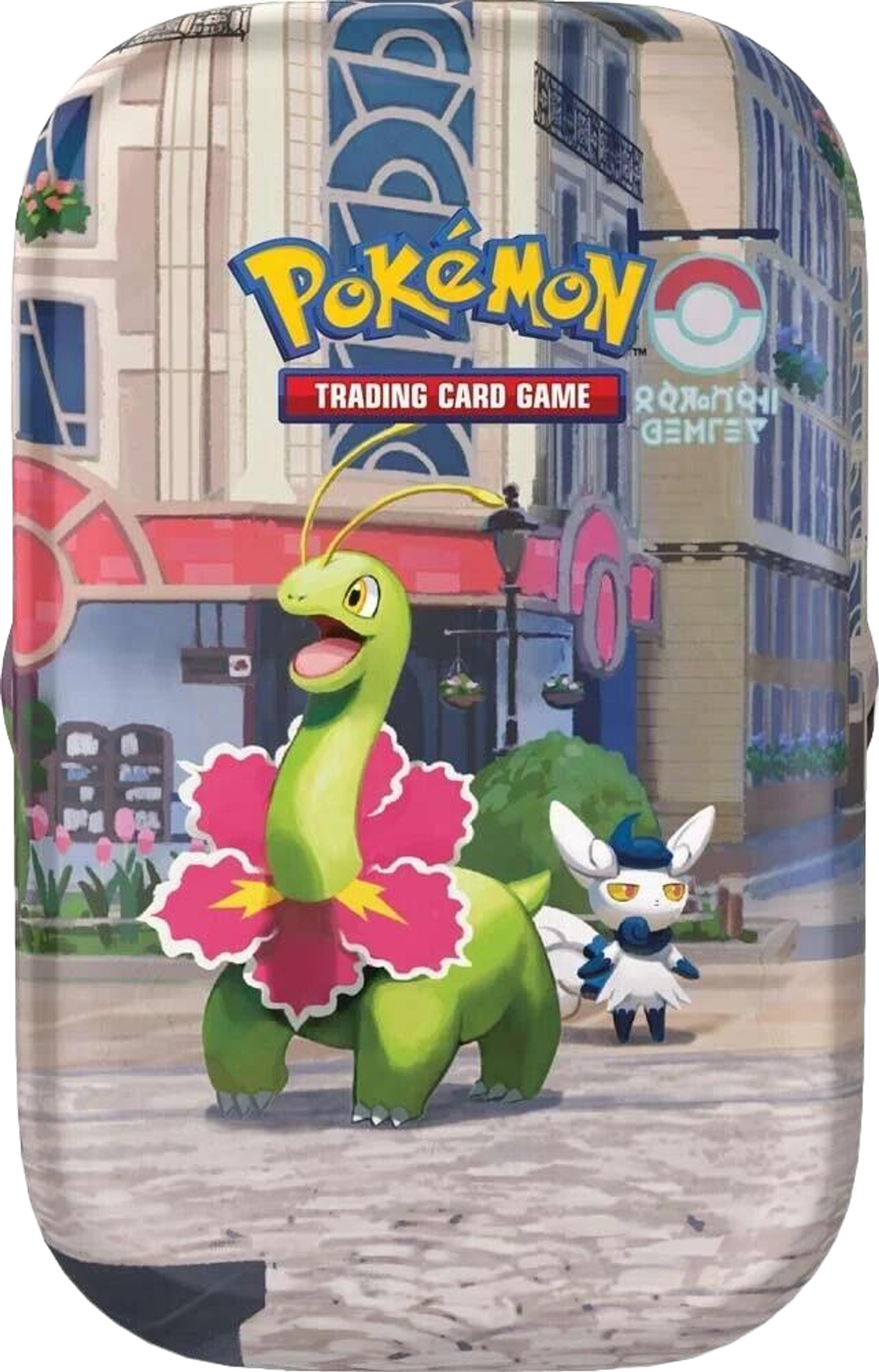Lumiose City Mini Tin [Meganium & Meowstic] from Miscellaneous Cards & Products - Pokémon