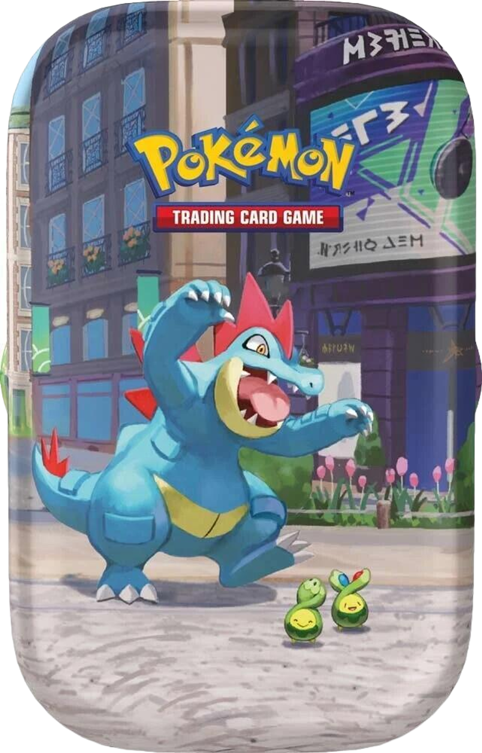 Lumiose City Mini Tin [Feraligatr & Budew] from Miscellaneous Cards & Products - Pokémon