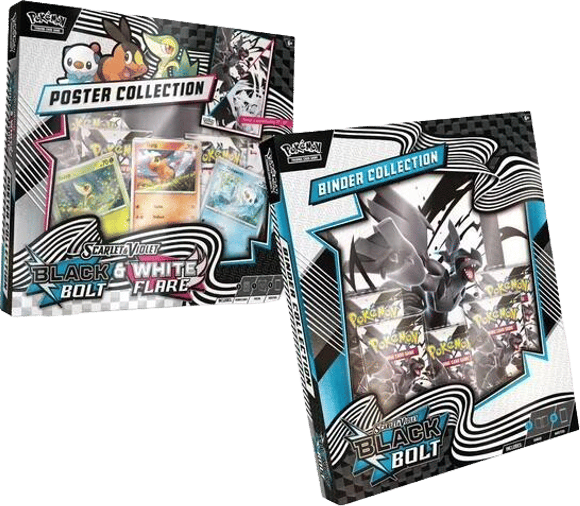 Black Bolt Binder & Unova Poster Collection (Sam's Club) from SV: Black Bolt - Pokémon