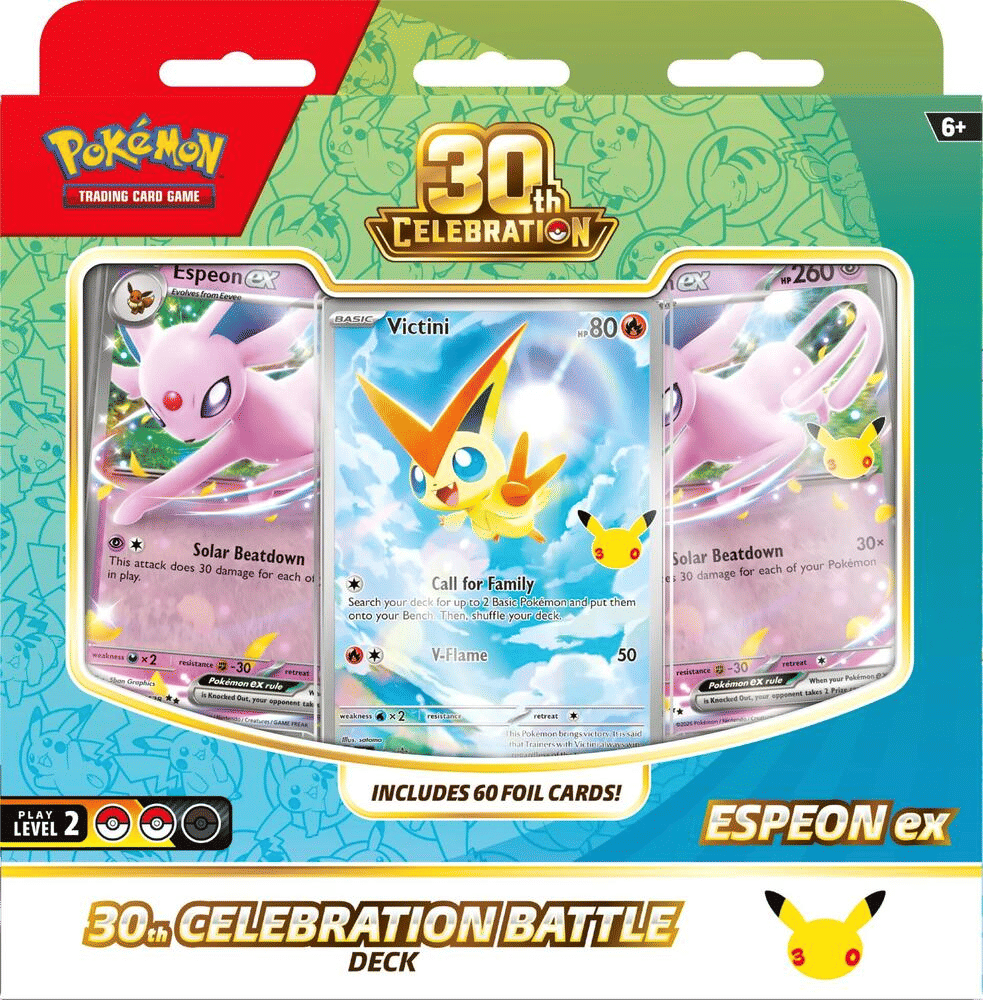 30th Celebration Battle Deck [Espeon ex] — ME: 30th Celebration — Pokemon