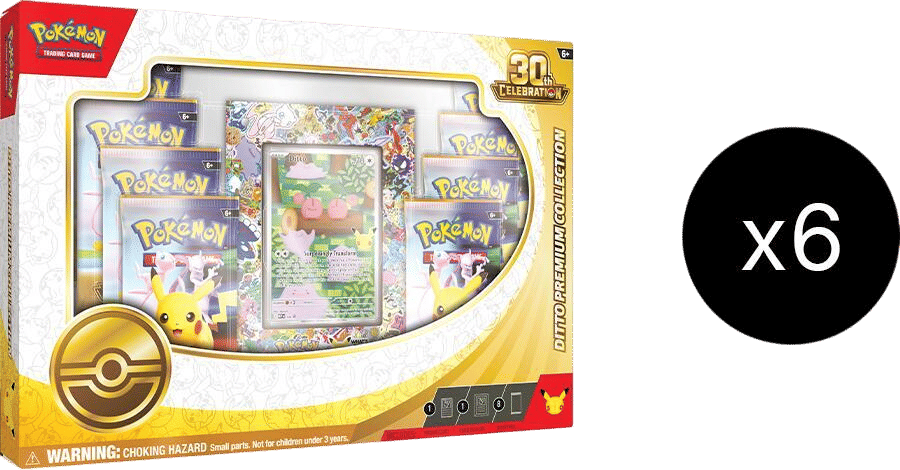 30th Celebration Ditto Premium Collection Case — ME: 30th Celebration — Pokemon