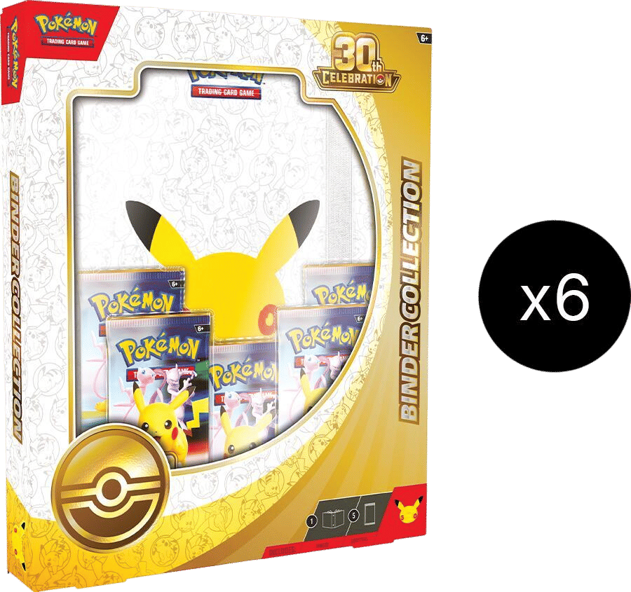 30th Celebration Binder Collection Case — ME: 30th Celebration — Pokemon