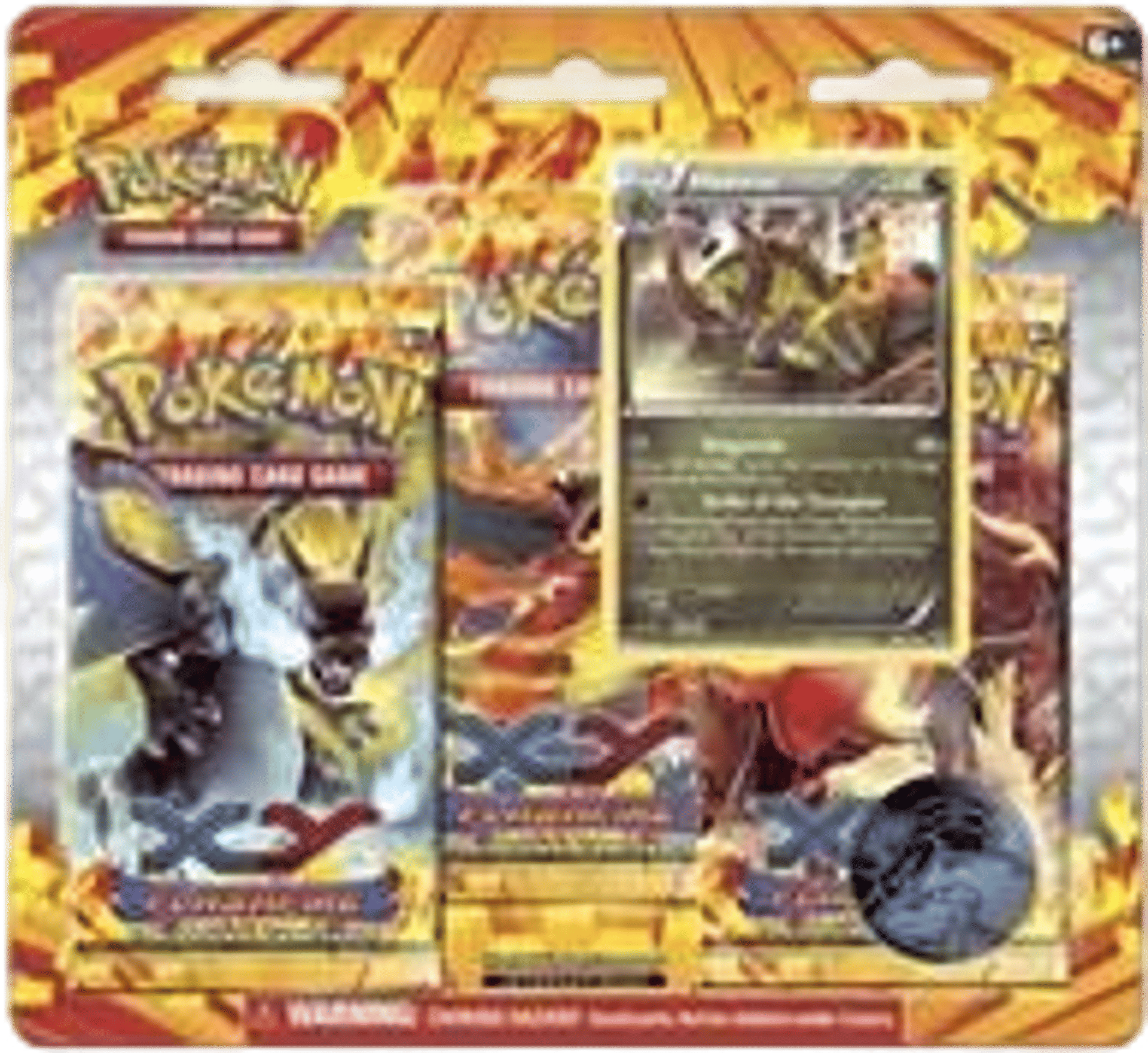 Product image for Flashfire 3 Pack Blister [Haxorus]