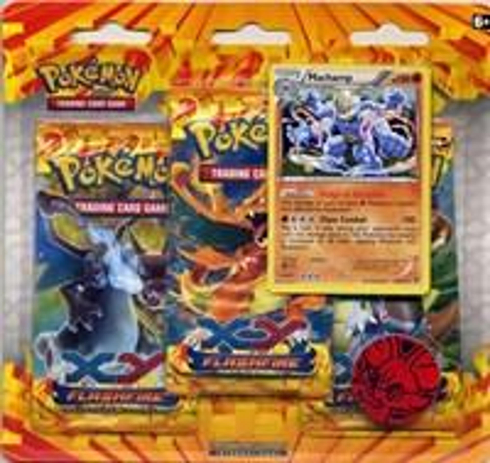 Product image for Flashfire Three Pack Blister [Machamp]