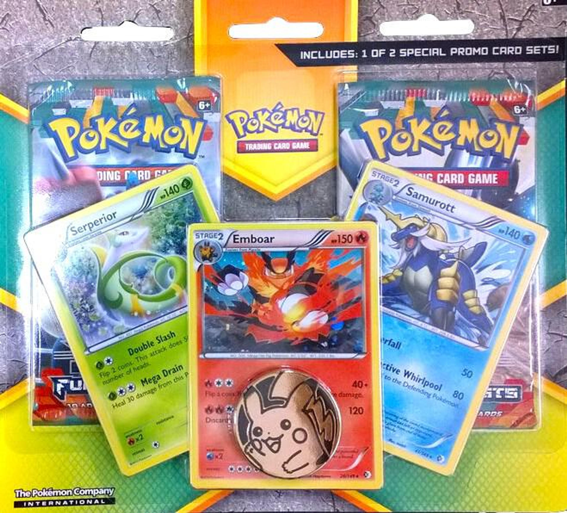 Product image for Furious Fists 2 Pack Blister [Unova Trio]