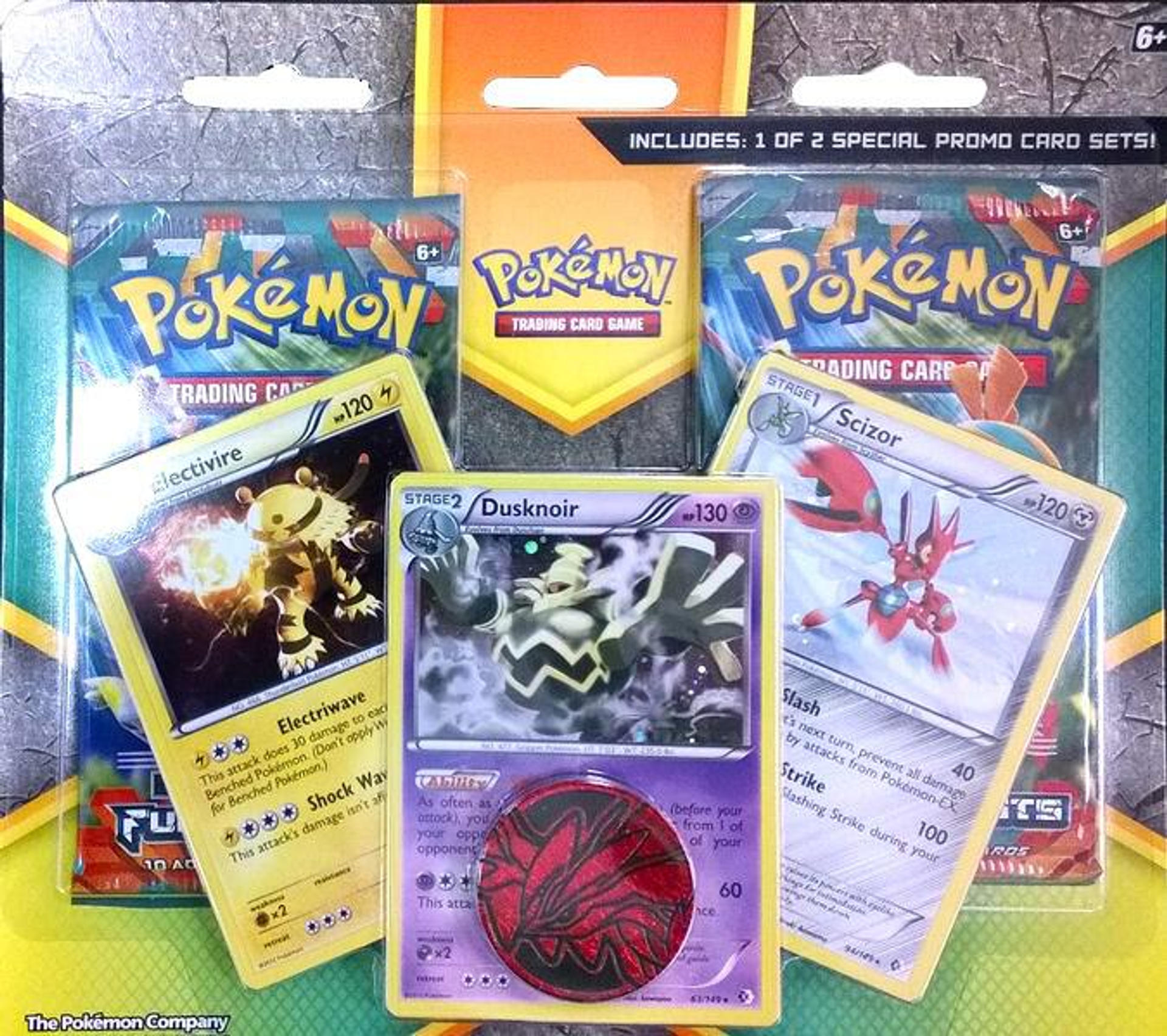 Product image for Furious Fists 2 Pack Blister [Dusknoir]