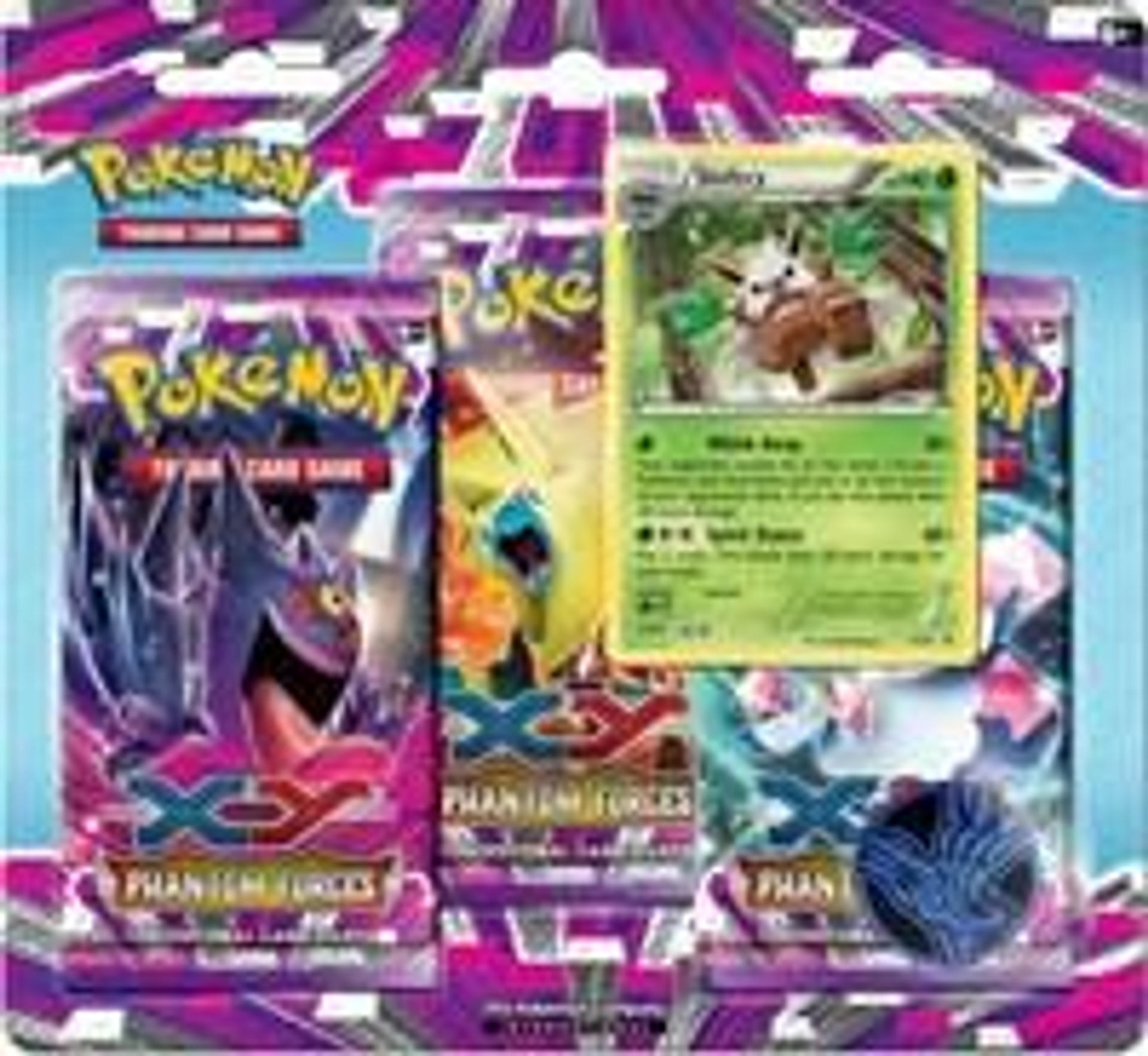 Product image for Phantom Forces 3 Pack Blister [Shiftry]